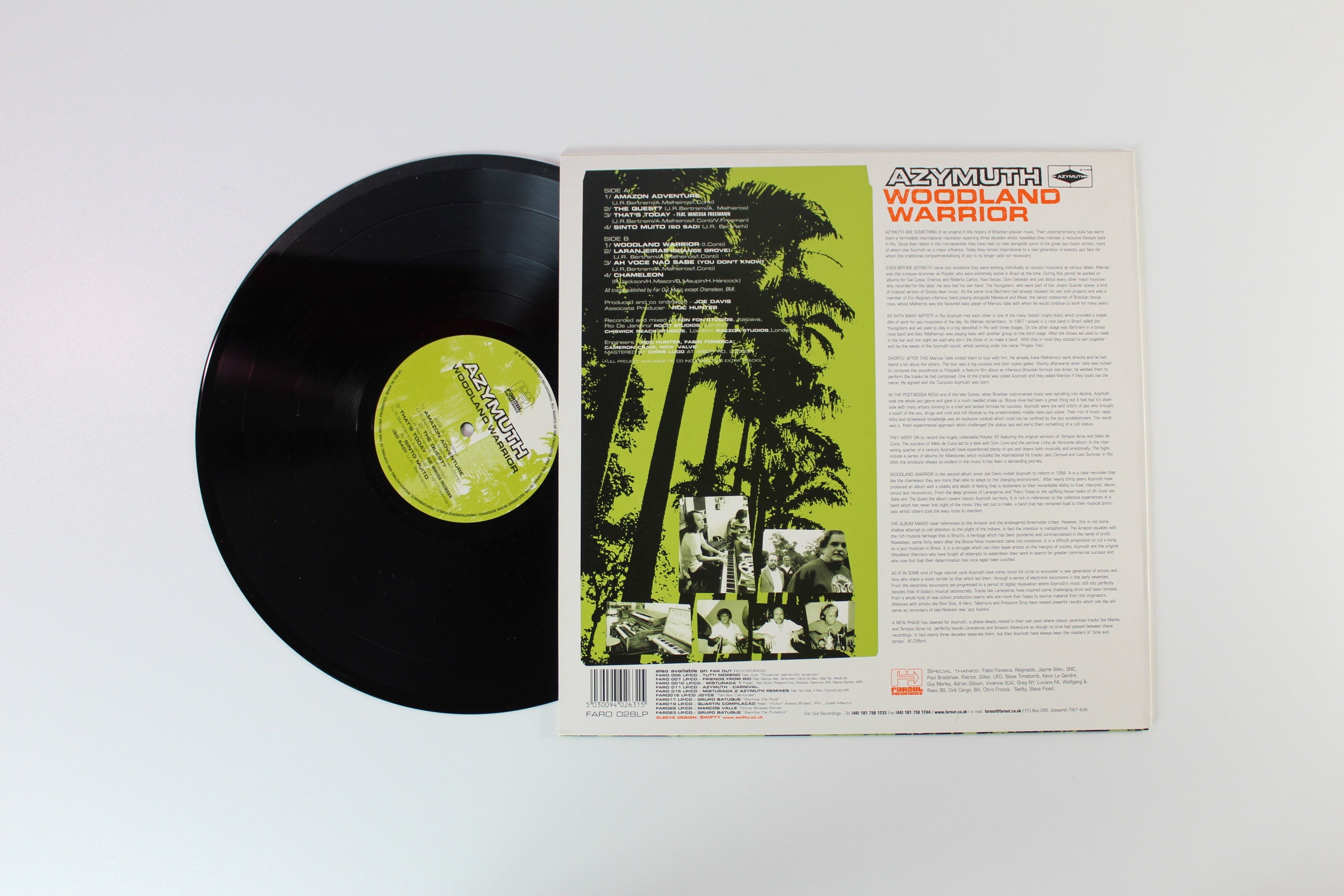 Azymuth - Woodland Warrior on Far Out Recordings - UK pressing