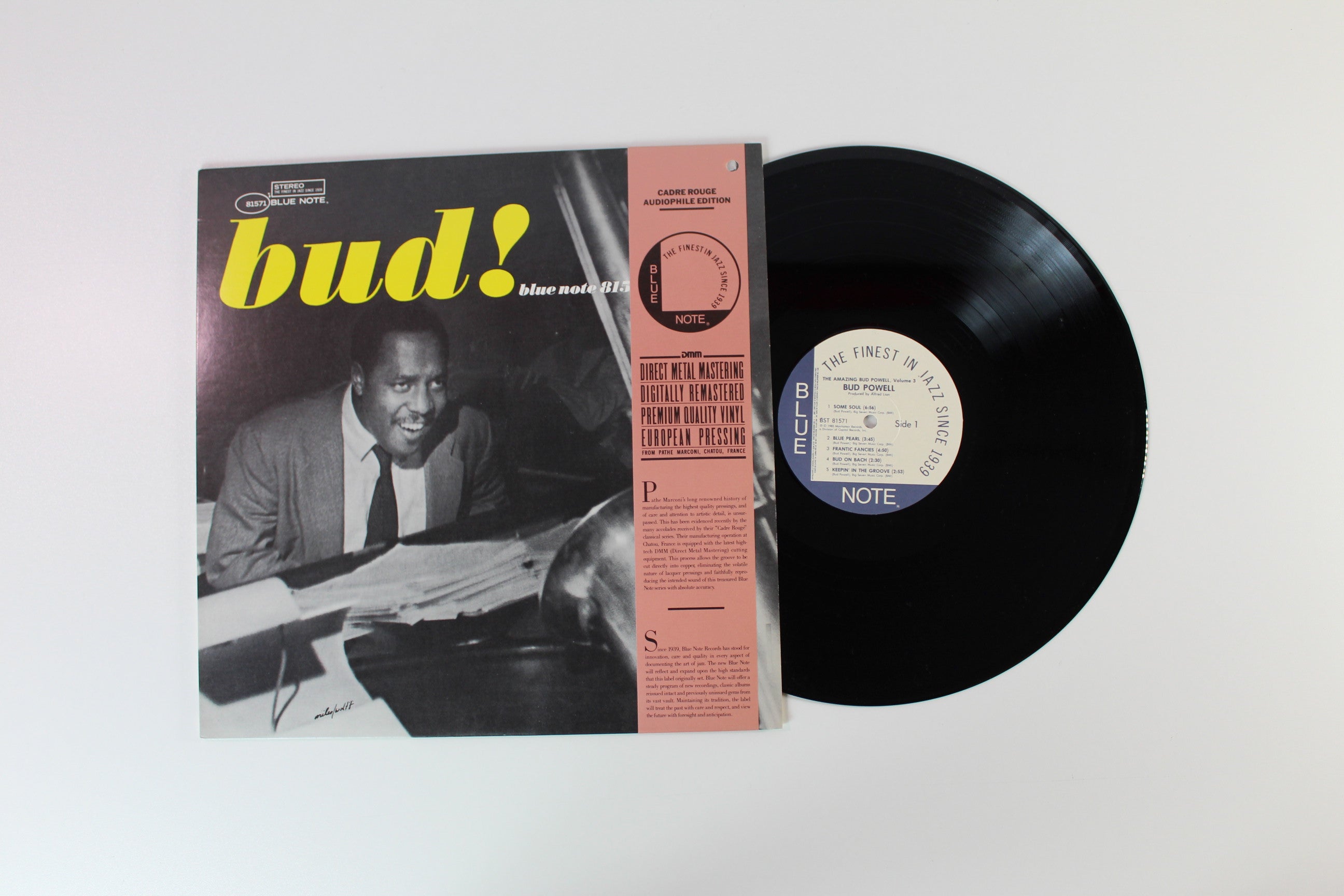 Bud Powell - The Amazing Bud Powell, Vol. 3 - Bud! on Blue Note - Cadre Rouge pressing