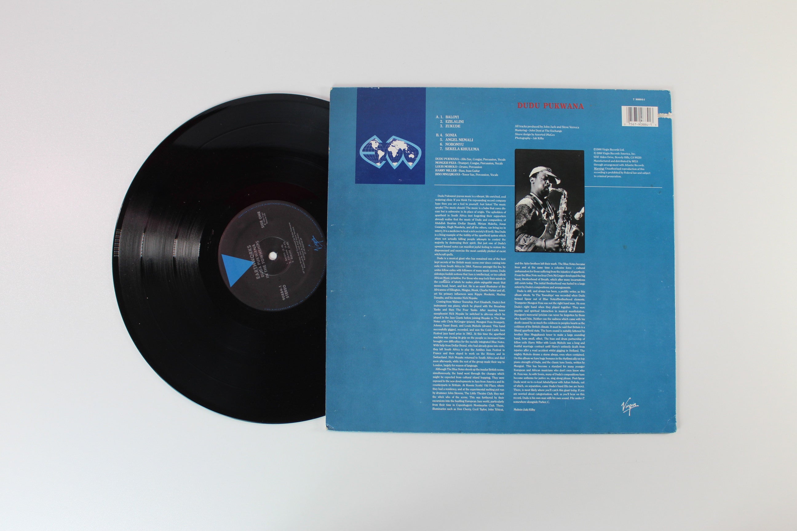 Dudu Pukwana - In The Townships on Virgin