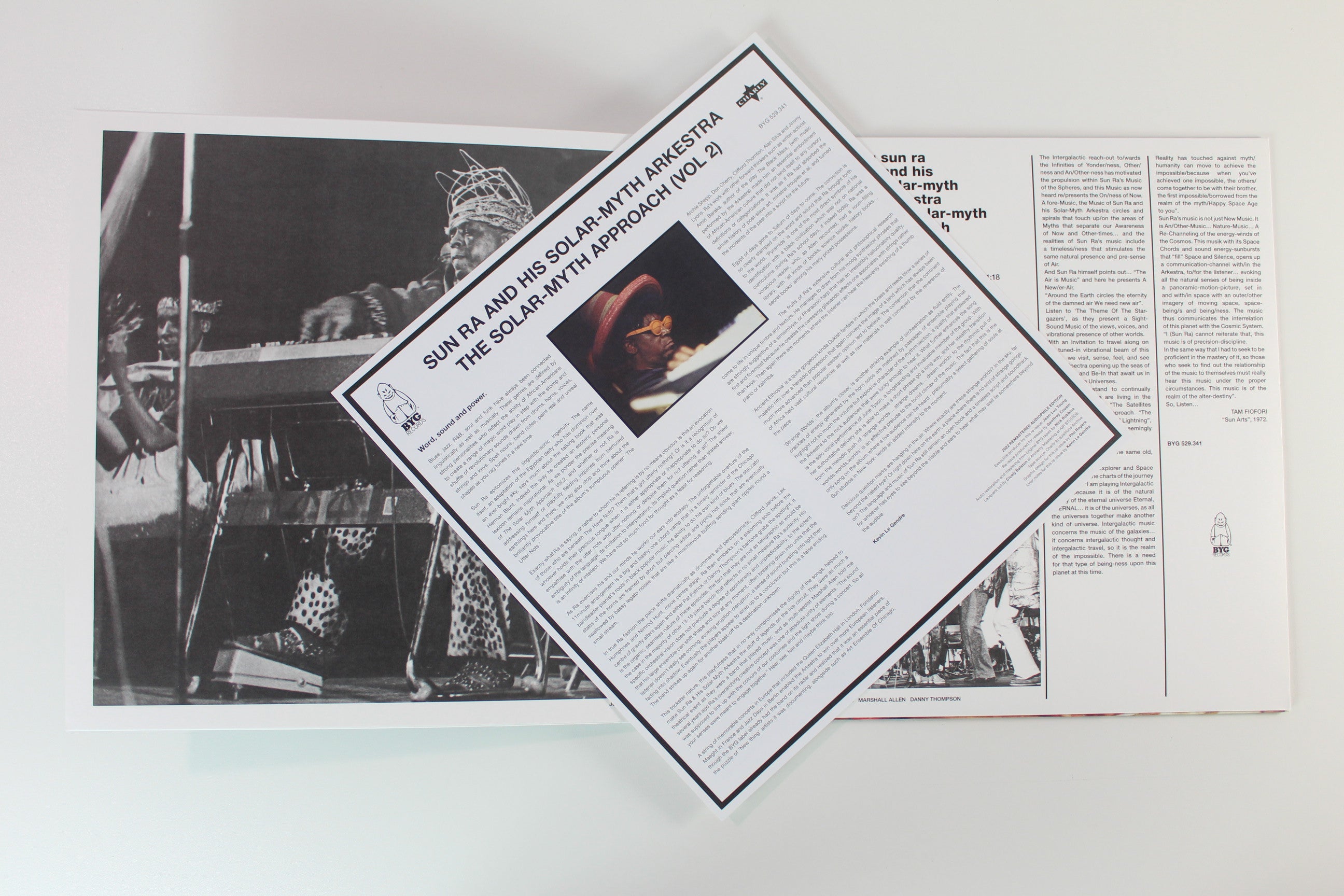 The Sun Ra Arkestra - The Solar-myth Approach (Vol 2) on BYG Records / Charly
