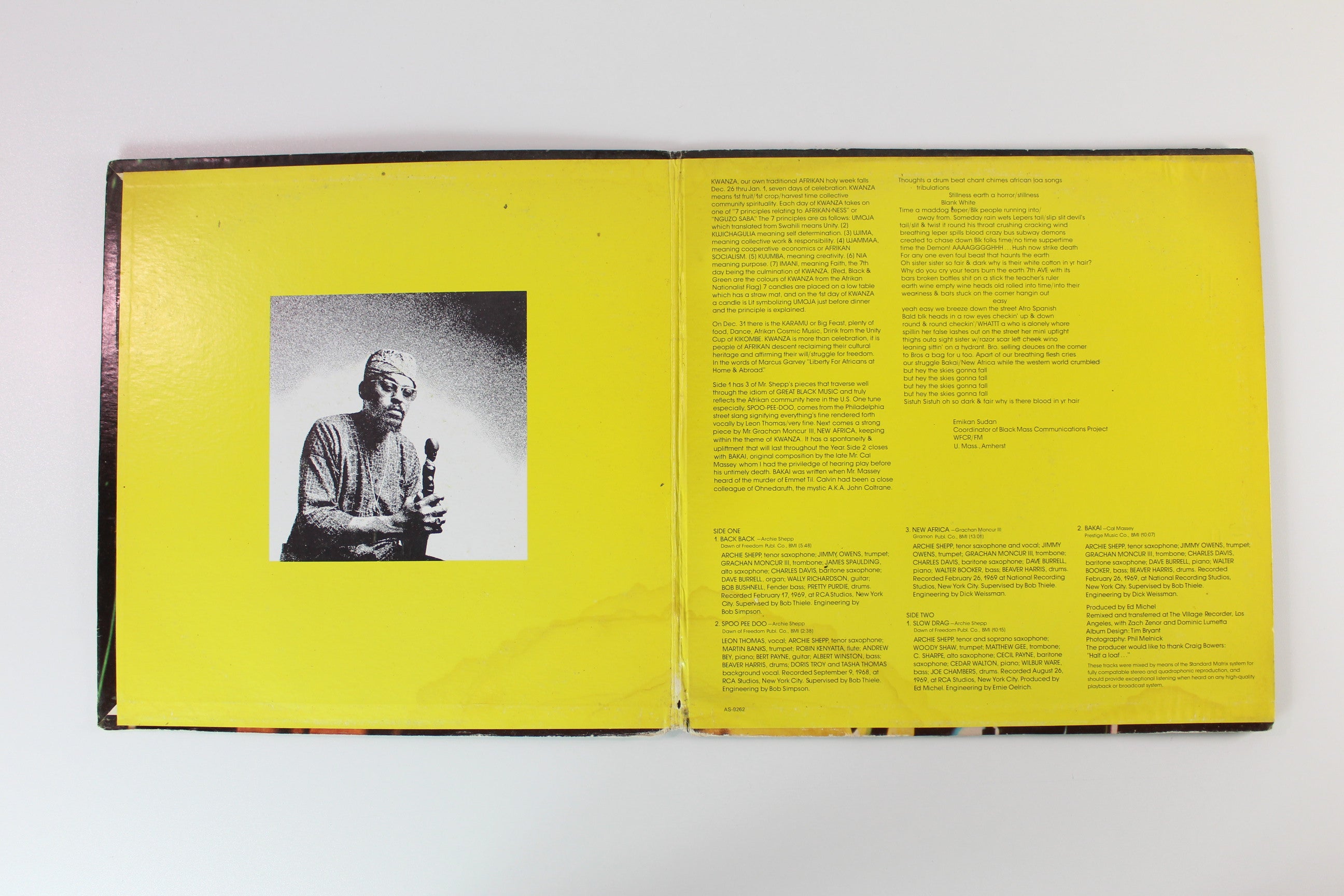 Archie Shepp - Kwanza on Impulse! / ABC - Promo