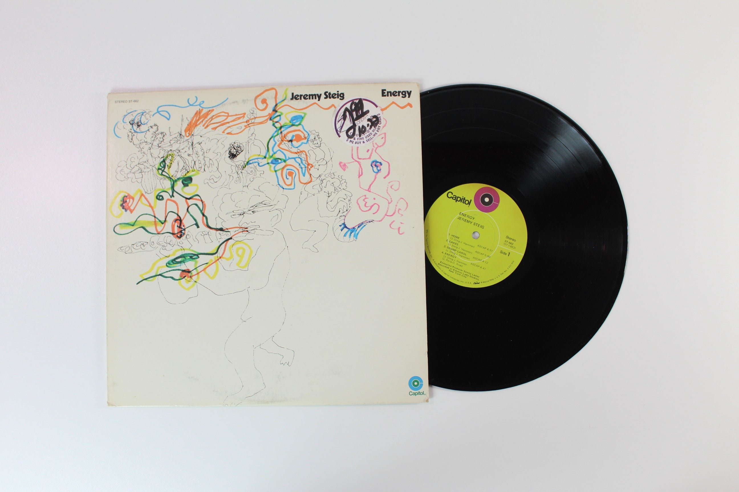 Jeremy Steig - Energy on Capitol Records
