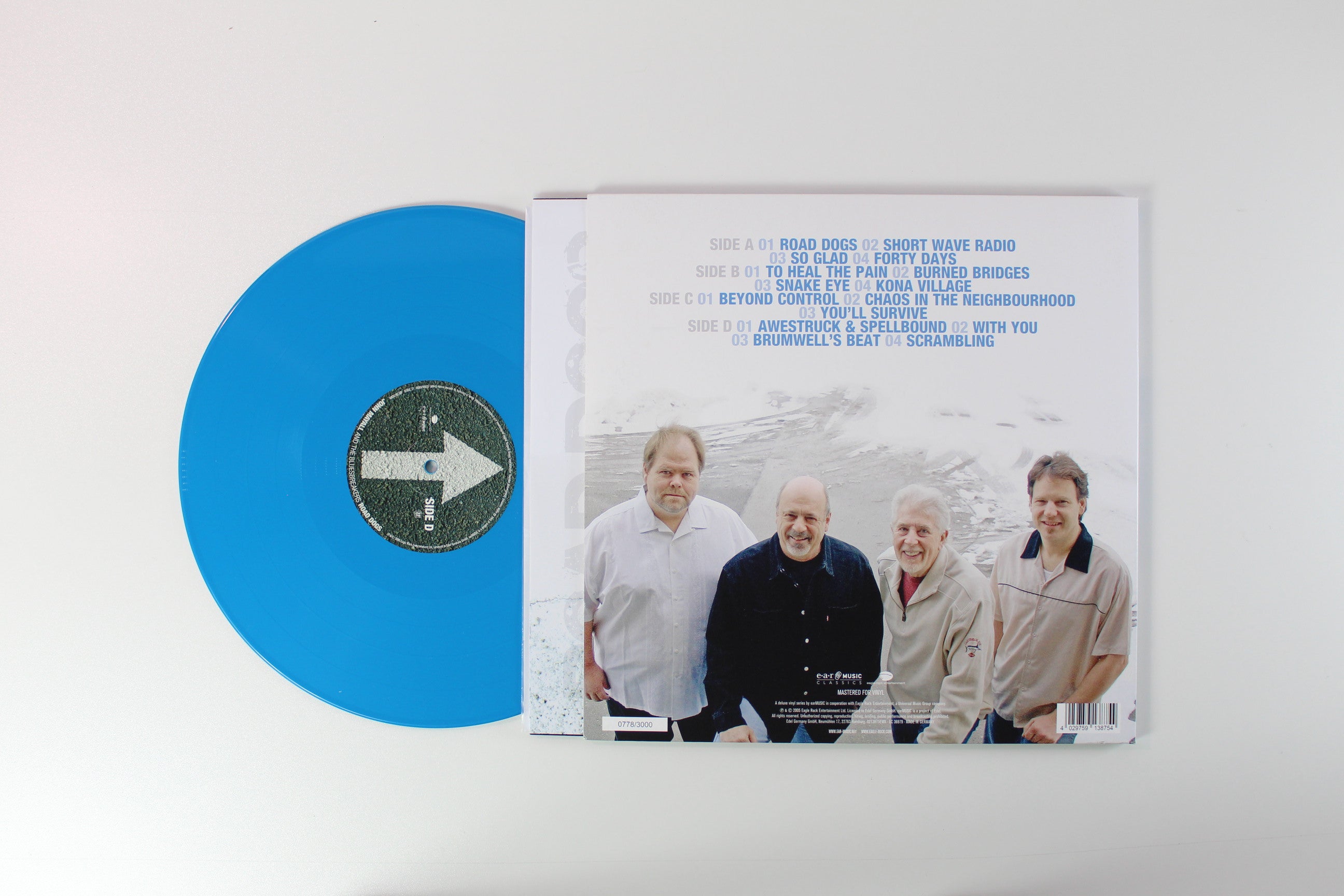 John Mayall & The Bluesbreakers - Road on Ear Music Classics Ltd Numbered White & Blue Vinyl Reissue