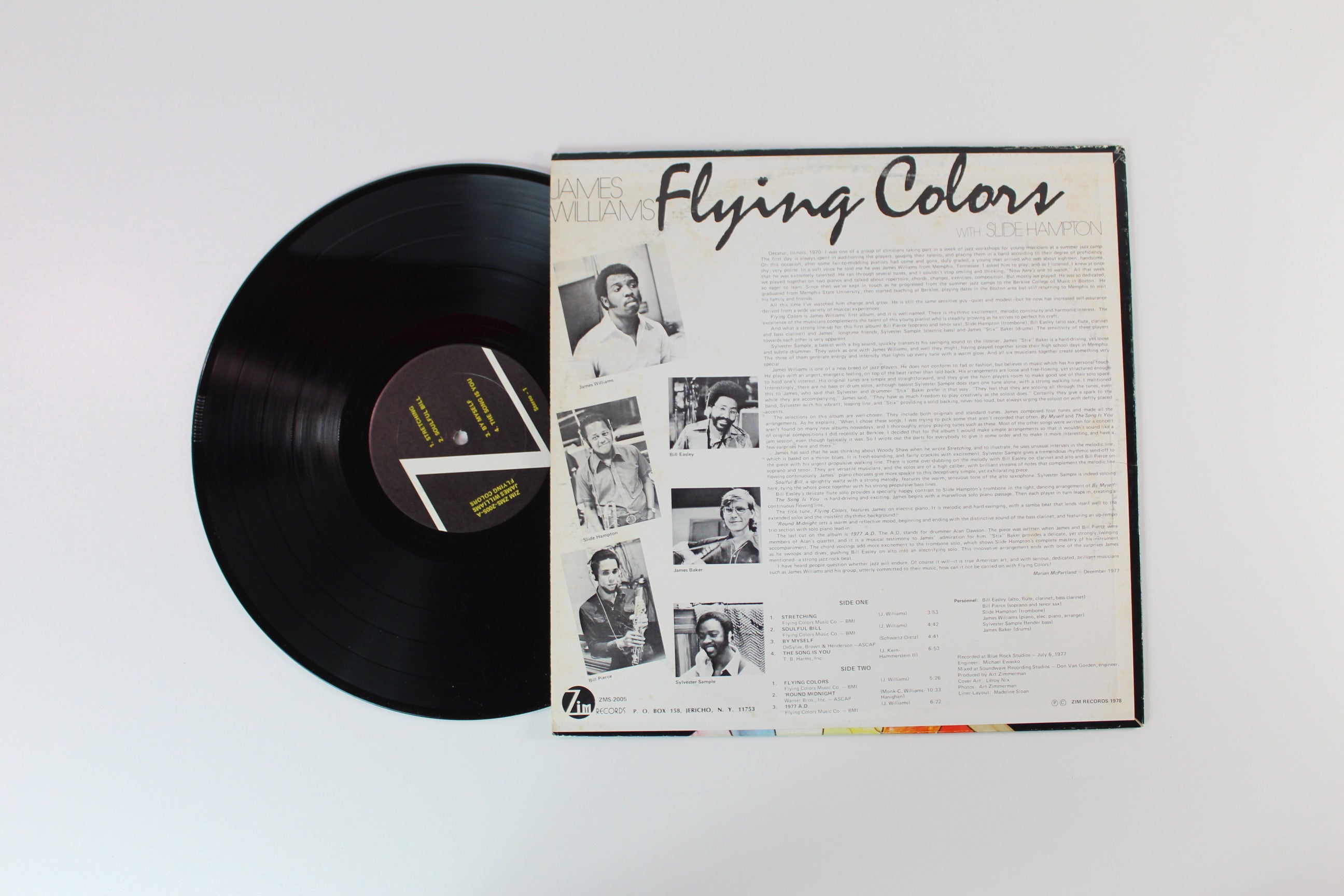 James Williams - Flying Colors on Zim Records