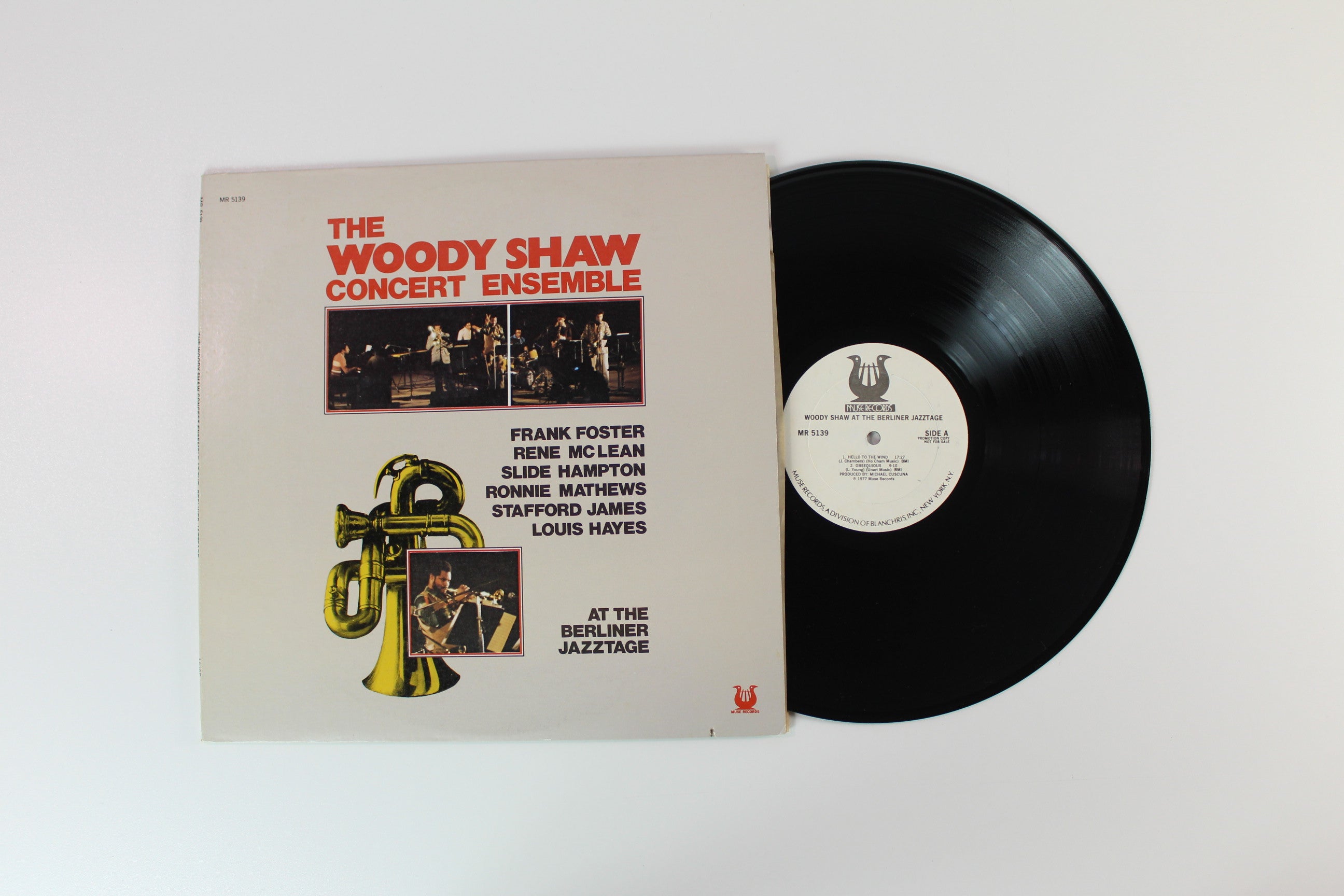 The Woody Shaw Concert Ensemble - At The Berliner Jazztage on Muse Records - Promo