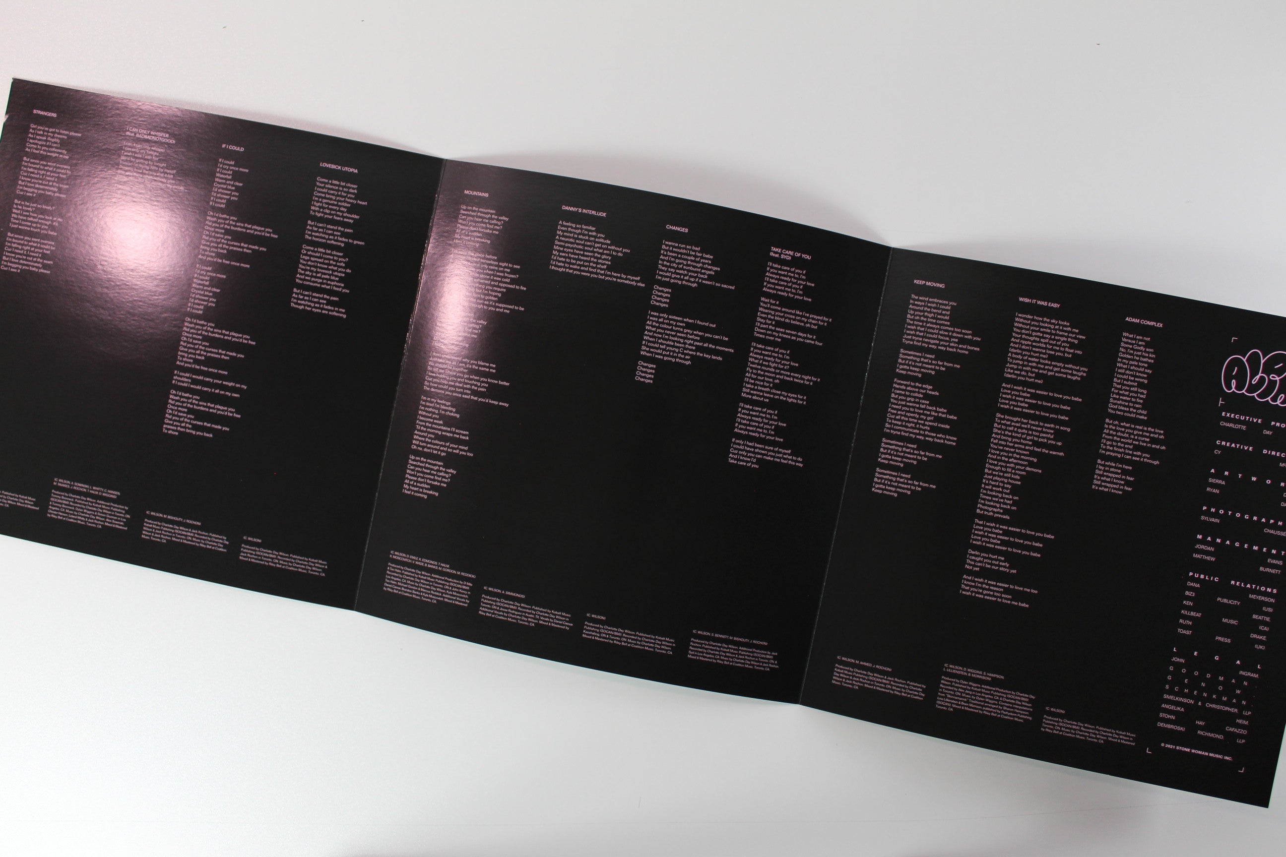 Charlotte Day Wilson - Alpha on Stone Woman Music Pink Vinyl