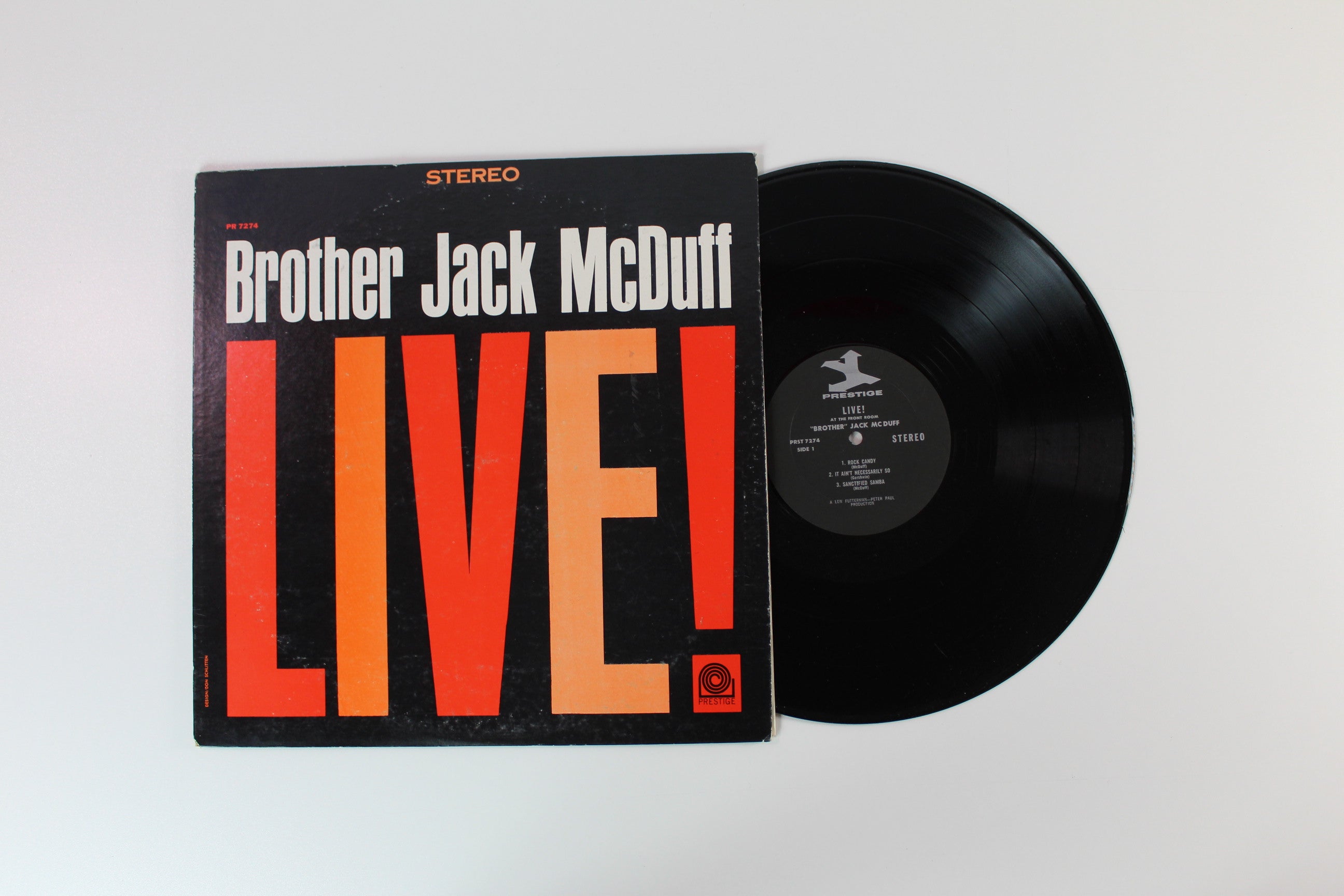 Brother Jack McDuff - Live! on Prestige Stereo