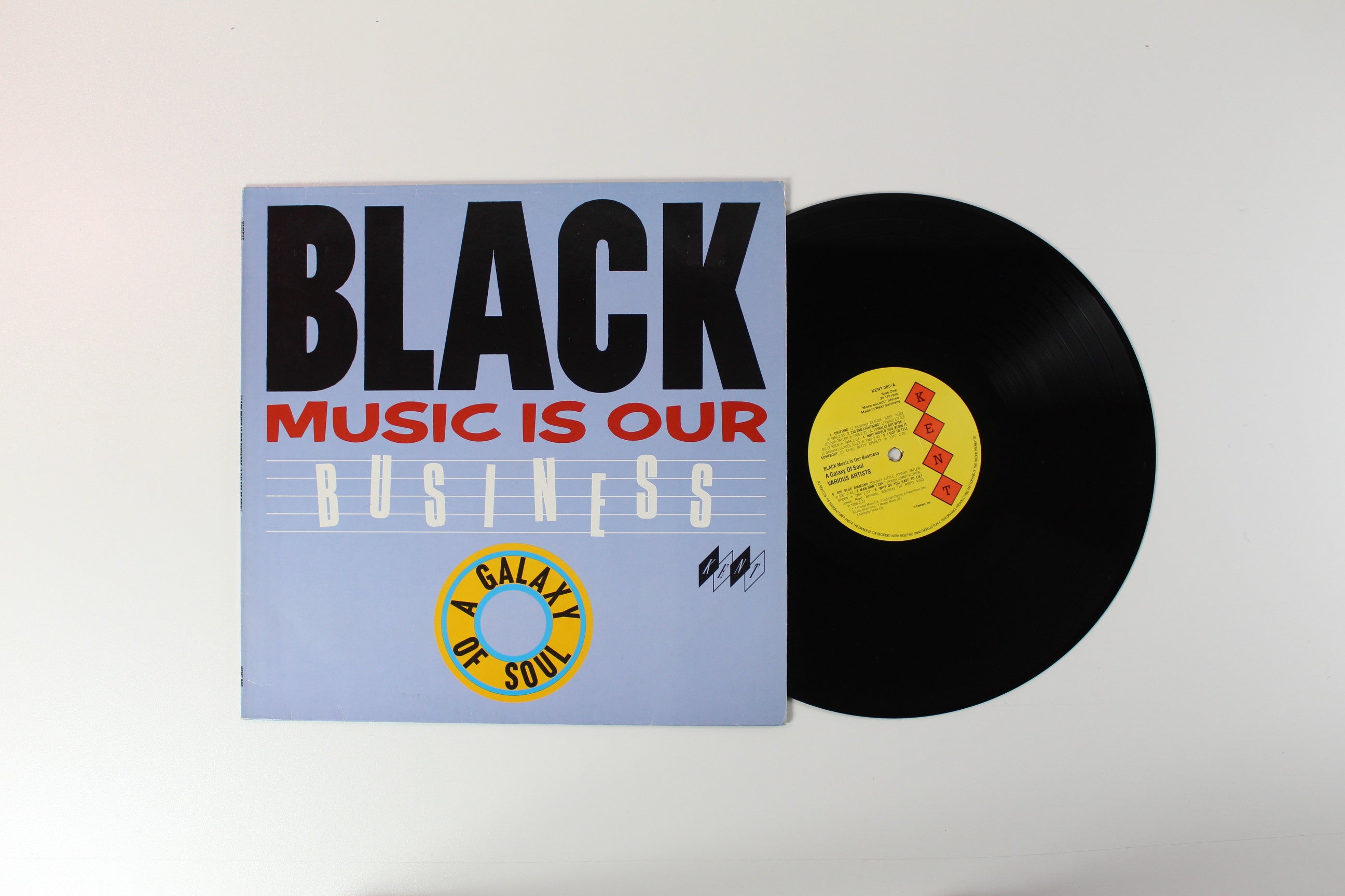 Various - Black Music Is Our Business (A Galaxy Of Soul) on Kent