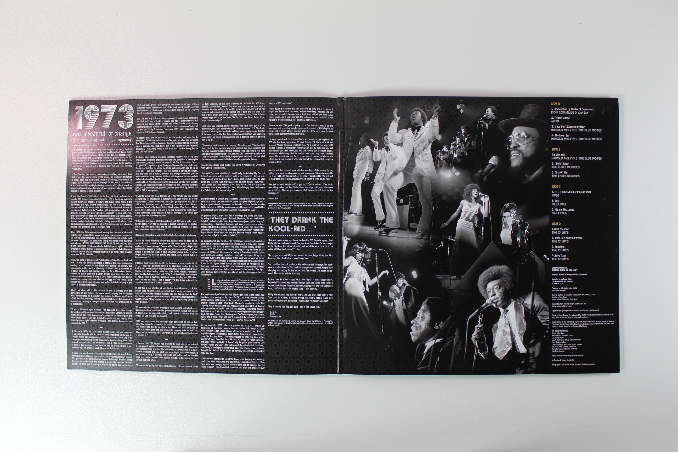 Various - Golden Gate Groove (The Sound Of Philadelphia Live in San Francisco 1973) on Philadelphia Intl Sony Legacy RSD 2021 Limited Reissue