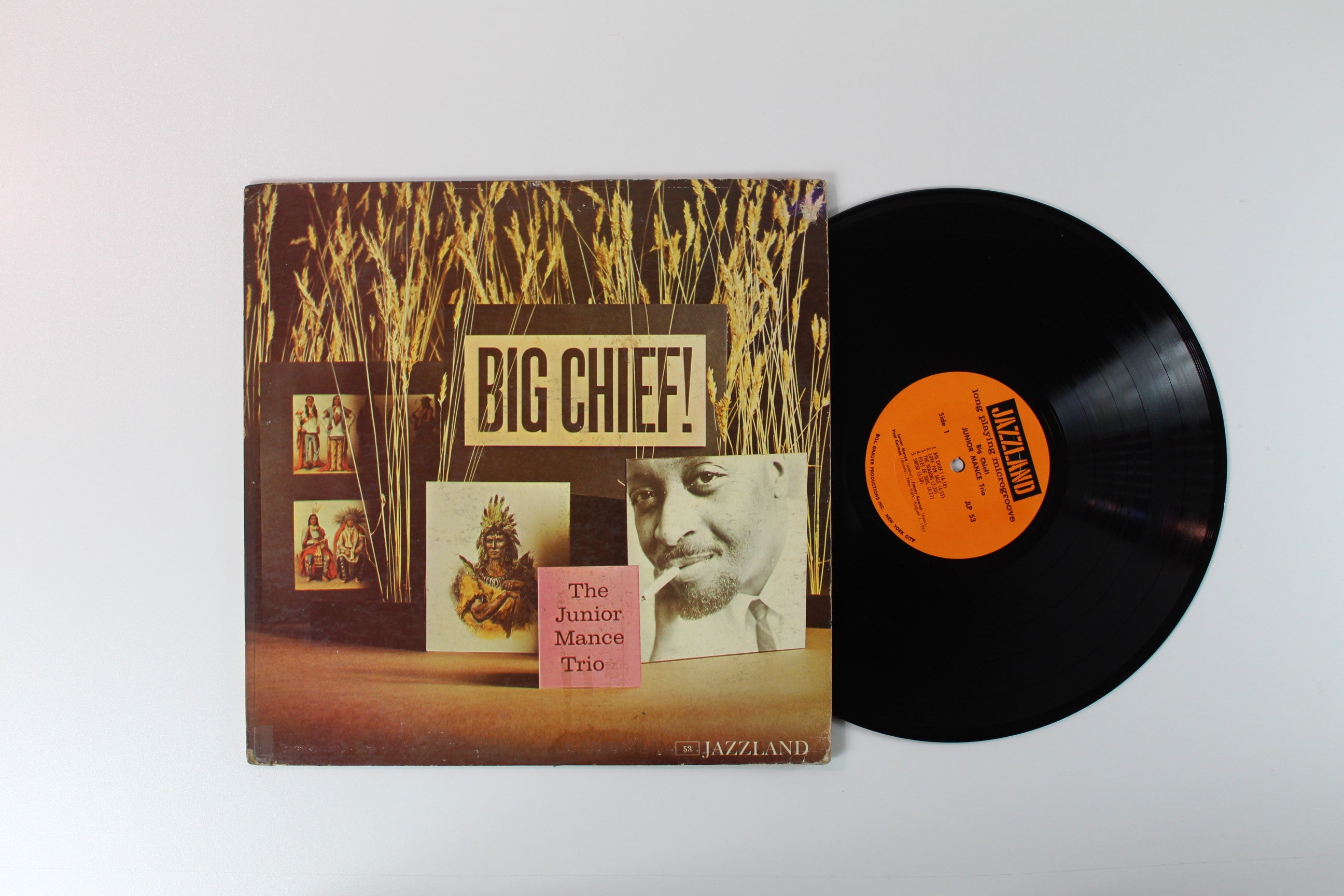 Junior Mance Trio - Big Chief! on Jazzland Mono