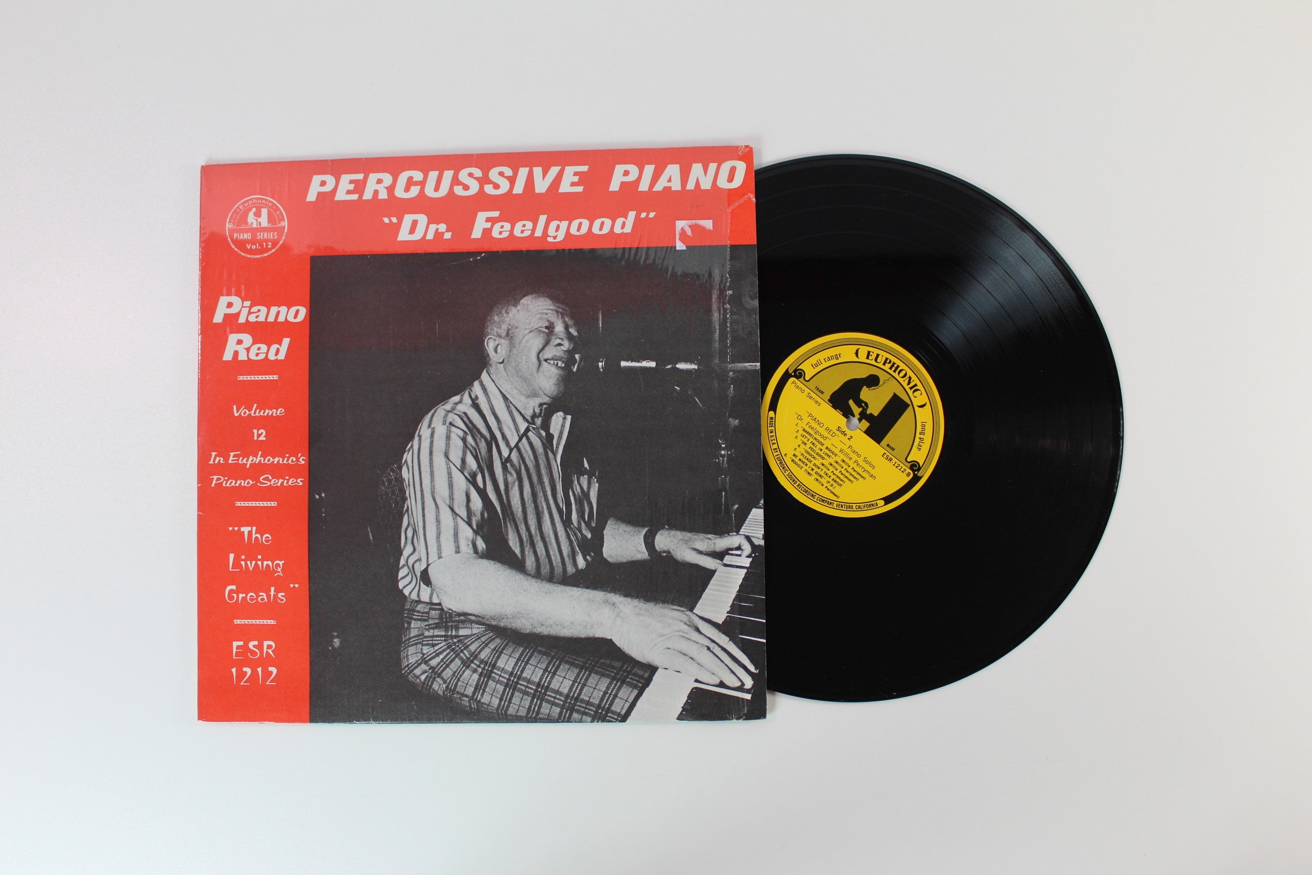 Piano Red - Percussive Piano "Dr. Feelgood" on Euphonic Sound Recordings