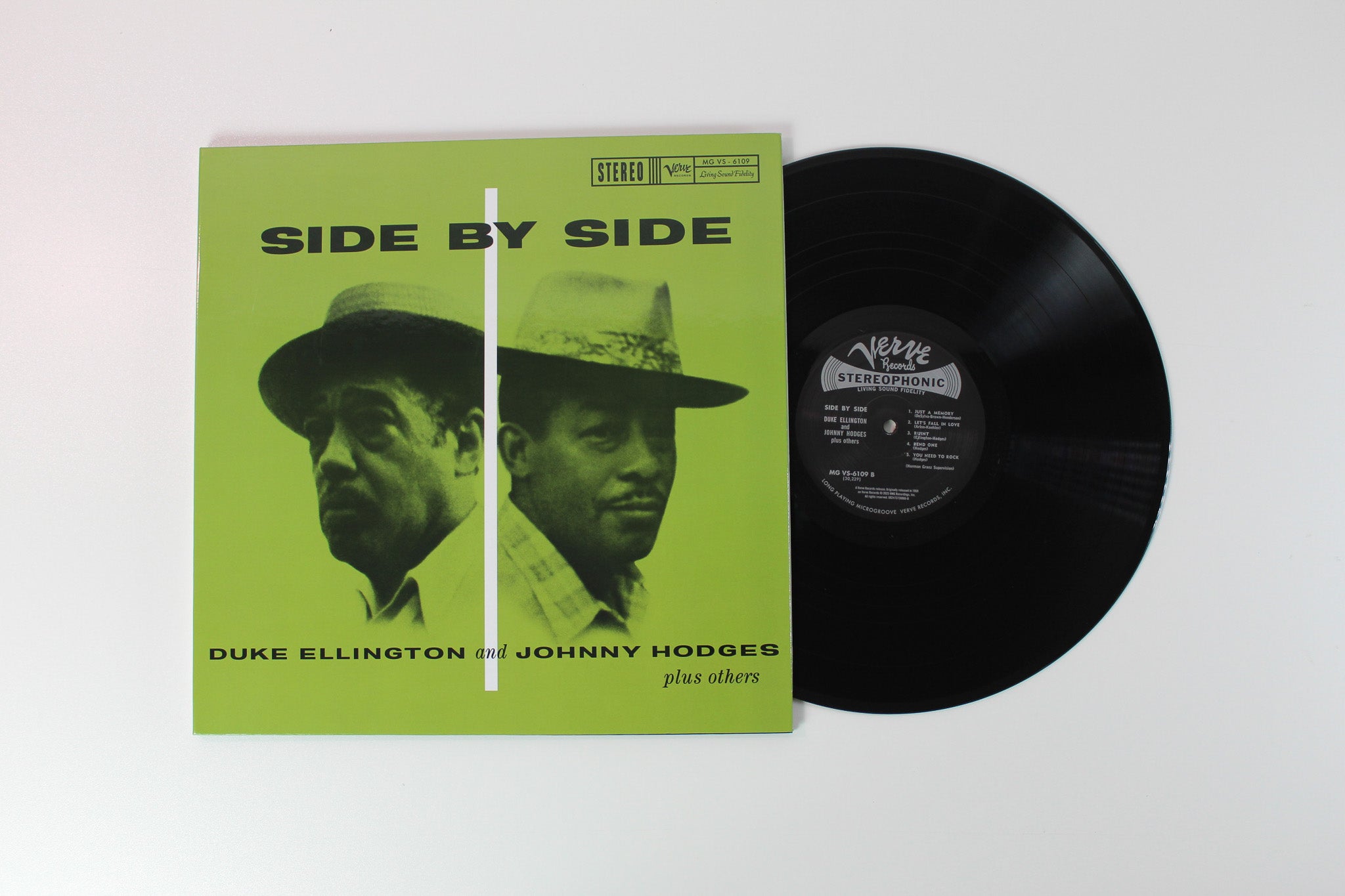 Duke Ellington & Johnny Hodges - Side By Side on Verve Acoustic Sound Series Reissue