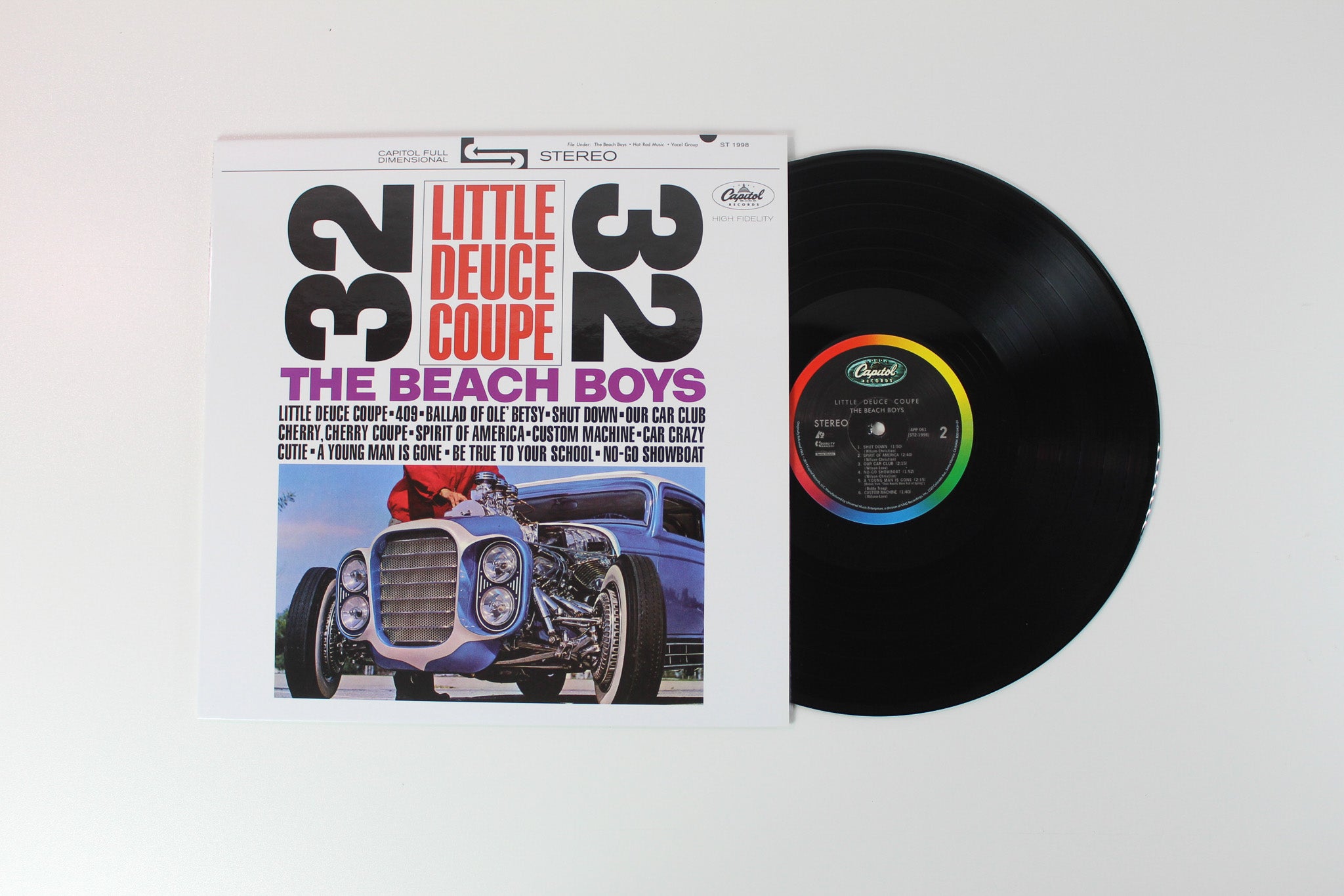 The Beach Boys - Little Deuce Coupe on Capitol Analogue Productions 180 Gram Reissue
