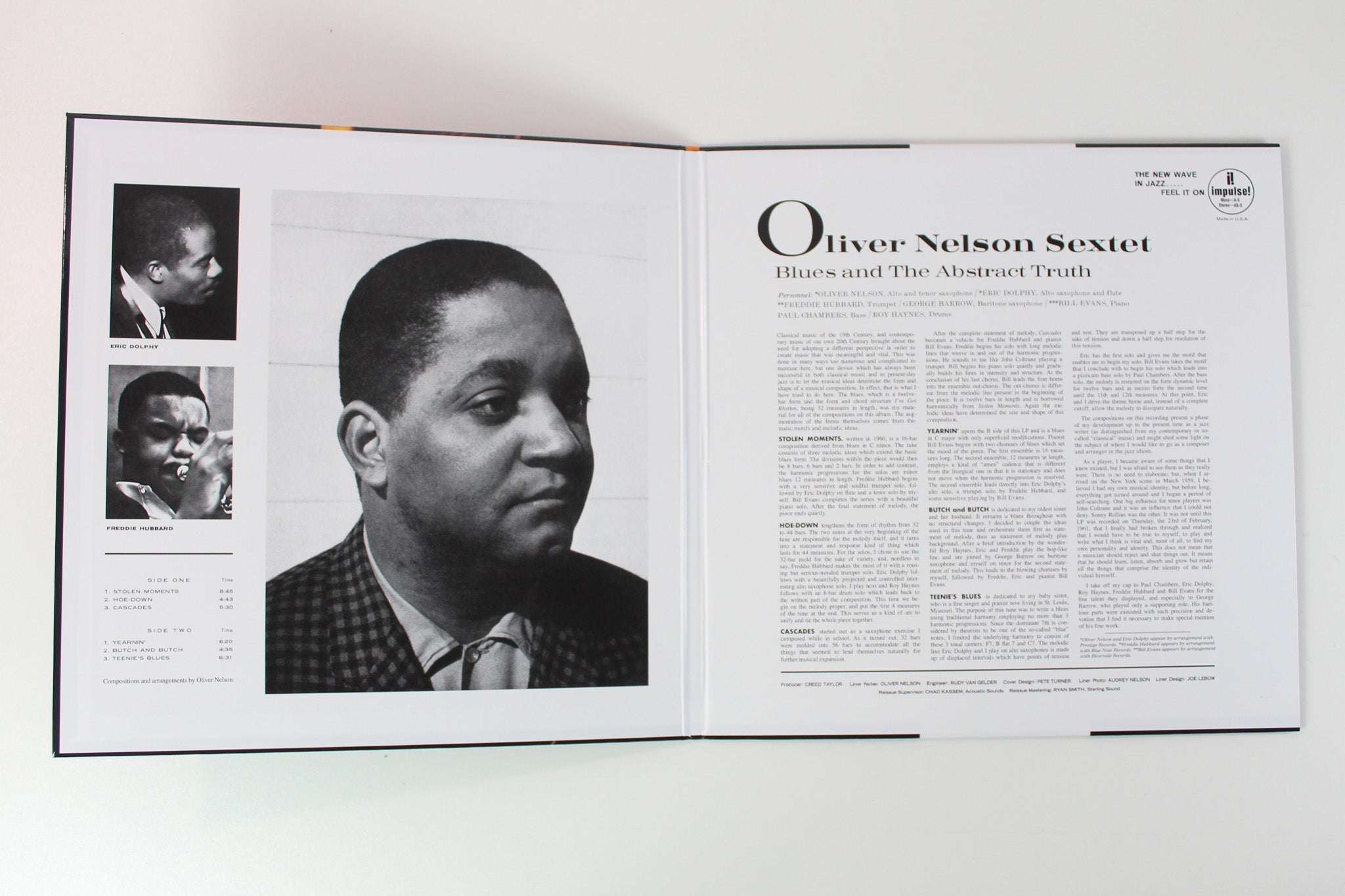 Oliver Nelson - The Blues And The Abstract Truth on Verve Acoustic Sound Series Reissue