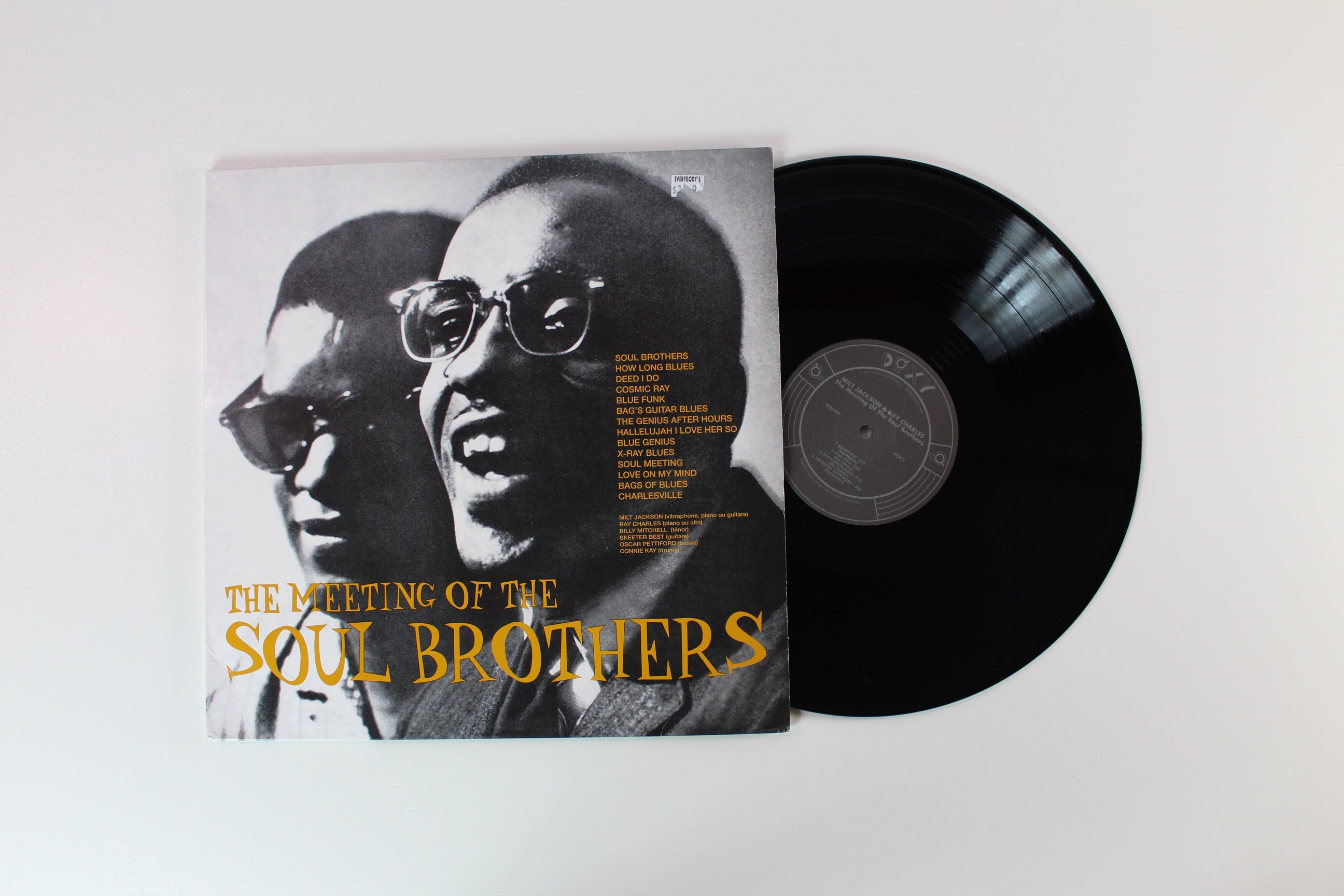 Milt Jackson - The Meeting Of The Soul Brothers on Doxy Music