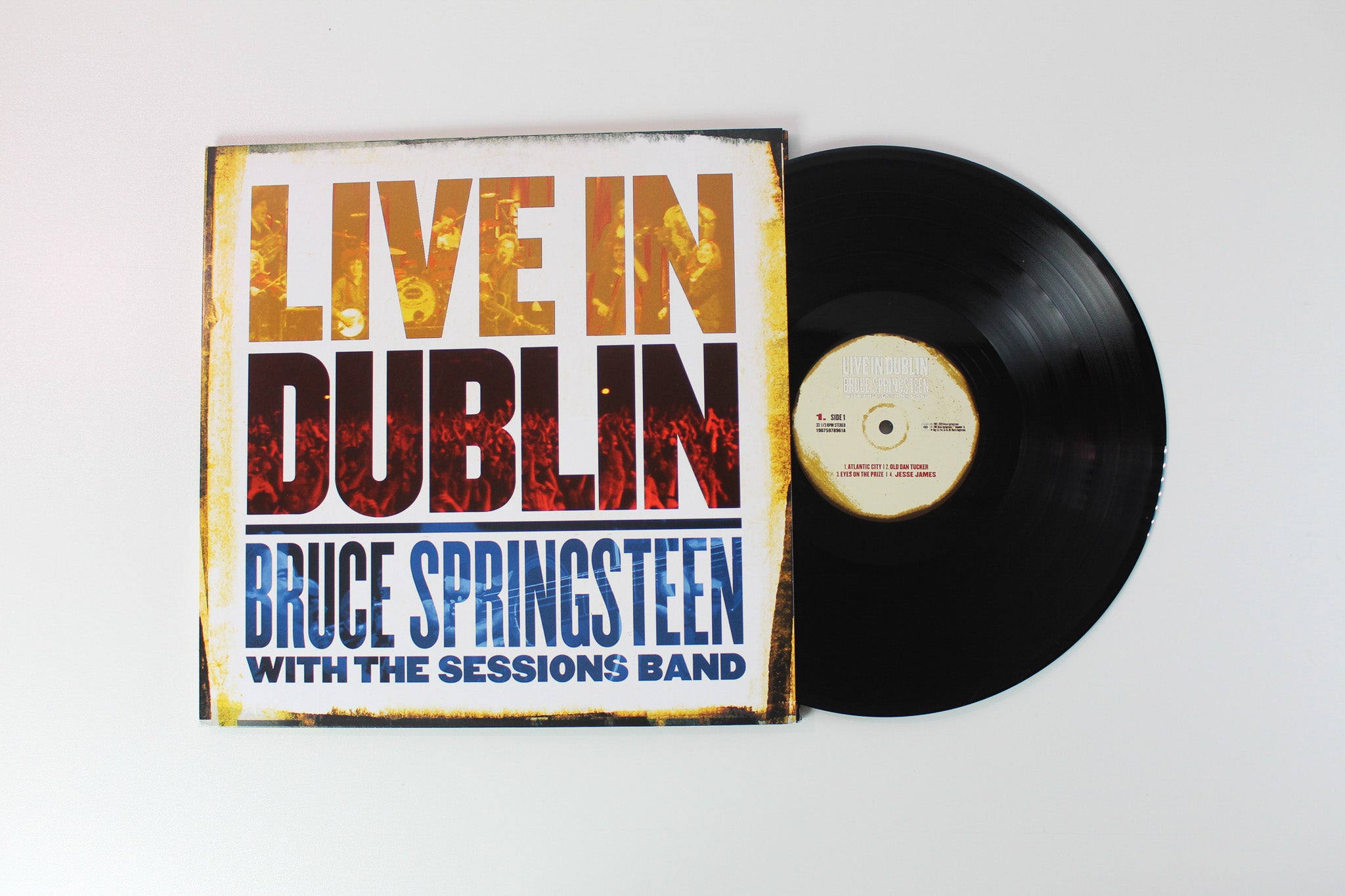 Bruce Springsteen With The Sessions Band - Live In Dublin on Columbia Reissue