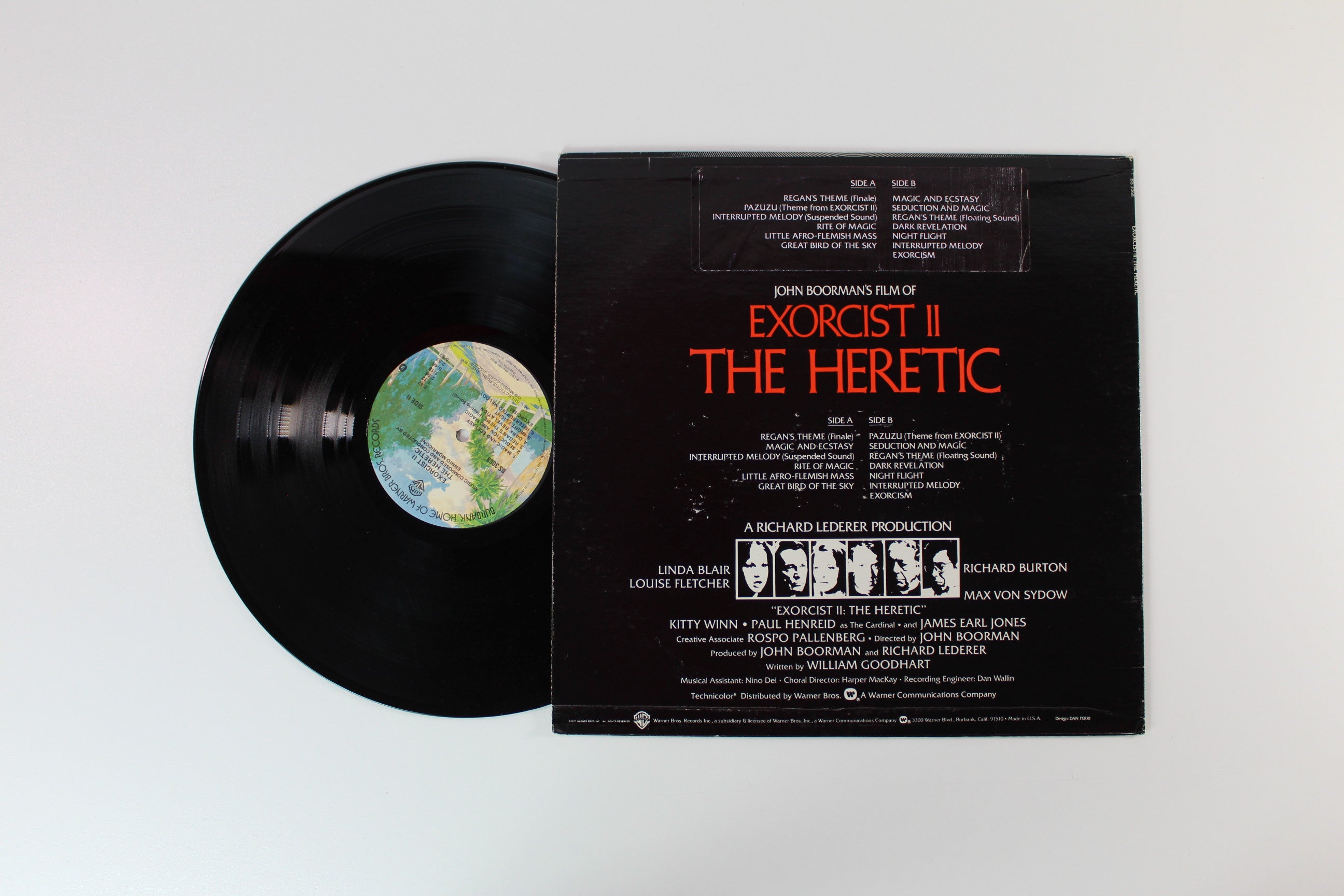 Ennio Morricone - Exorcist II: The Heretic on Warner Bros. Records - Promo