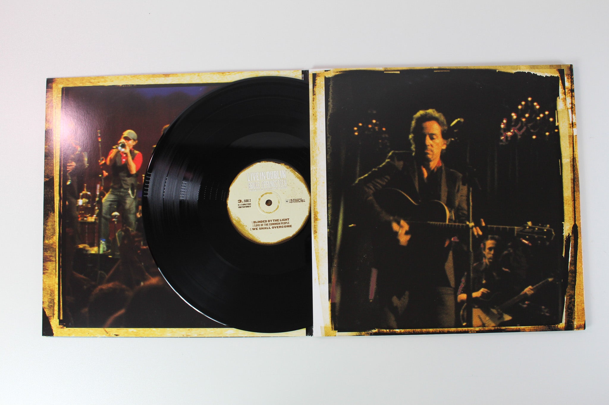 Bruce Springsteen With The Sessions Band - Live In Dublin on Columbia Reissue