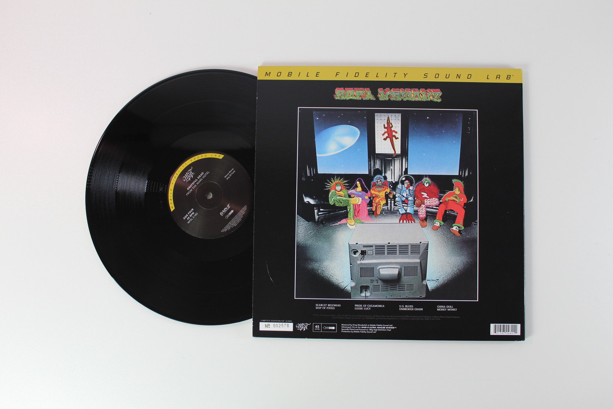 The Grateful Dead - From The Mars Hotel on Mobile Fidelity Sound Lab Ltd Numbered 2 X 12" 45 RPM Reissue