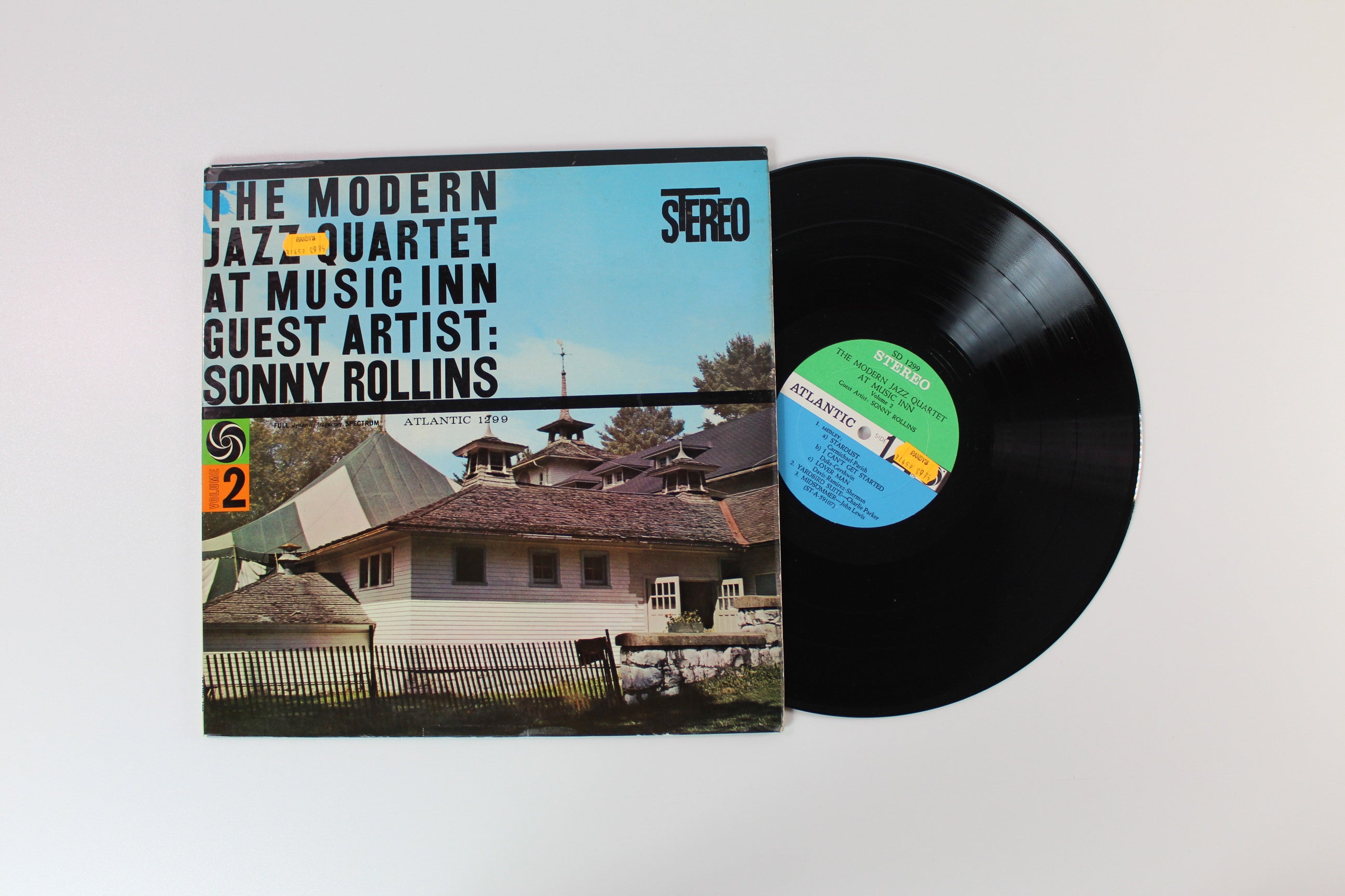 The Modern Jazz Quartet - The Modern Jazz Quartet At Music Inn — Volume 2 on Atlantic