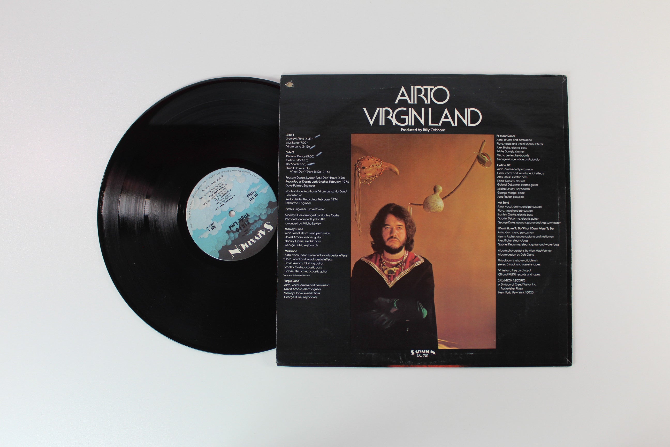 Airto Moreira - Virgin Land on Salvation