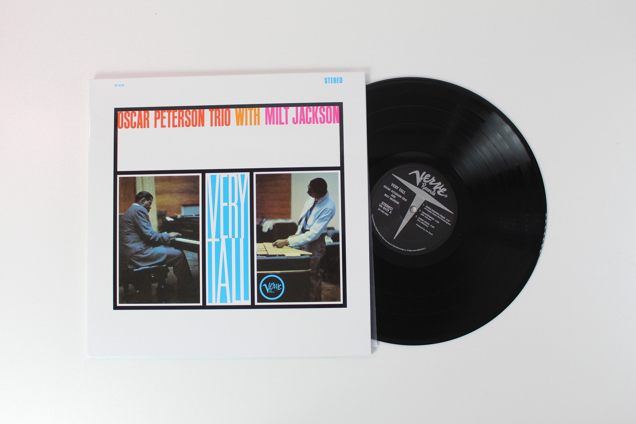 The Oscar Peterson Trio With Milt Jackson - Very Tall on Verve Acoustic Sound Series Reissue