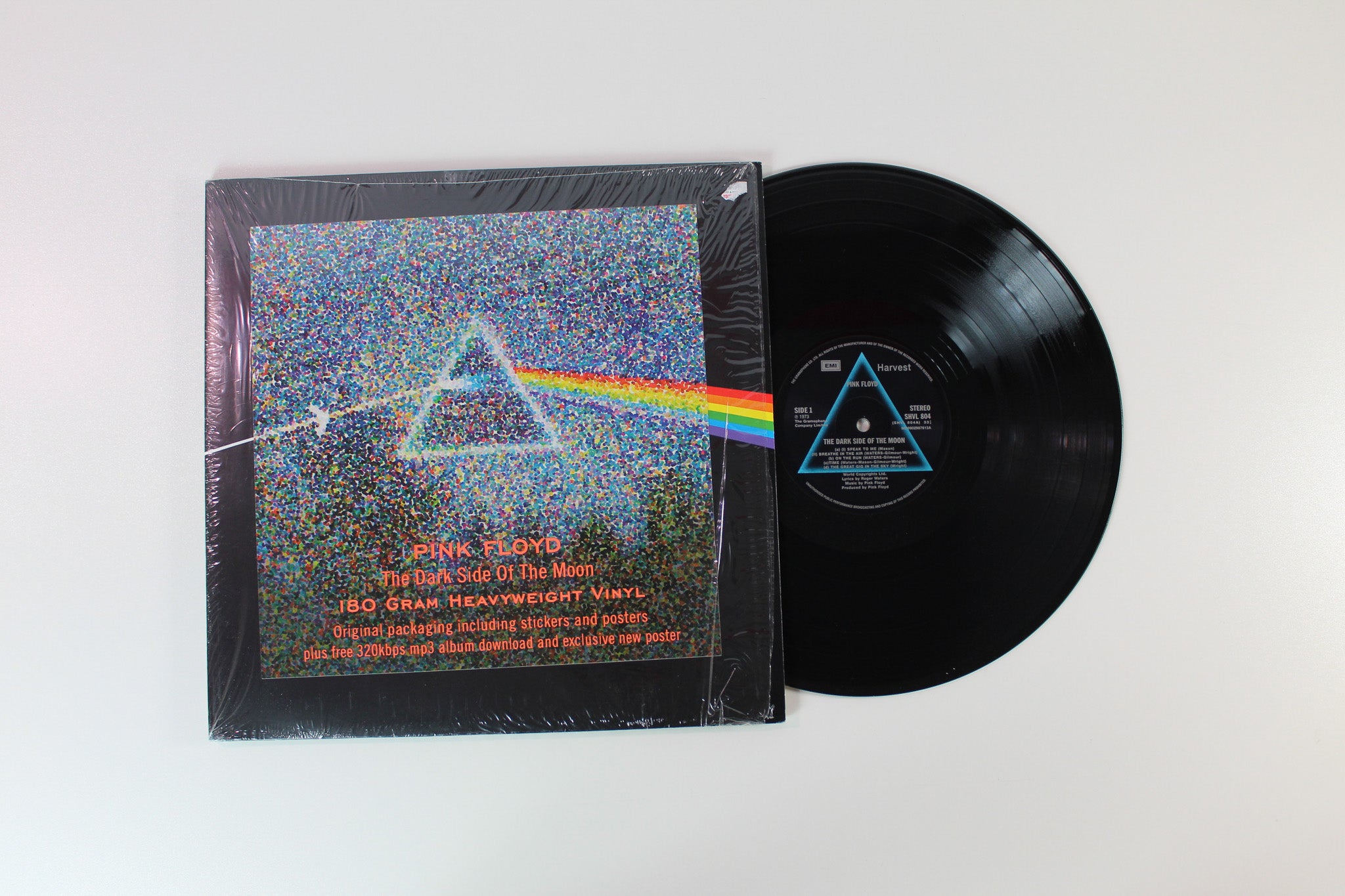 Pink Floyd - The Dark Side Of The Moon on Harvest 180 Gram 40th Anniversary Reissue