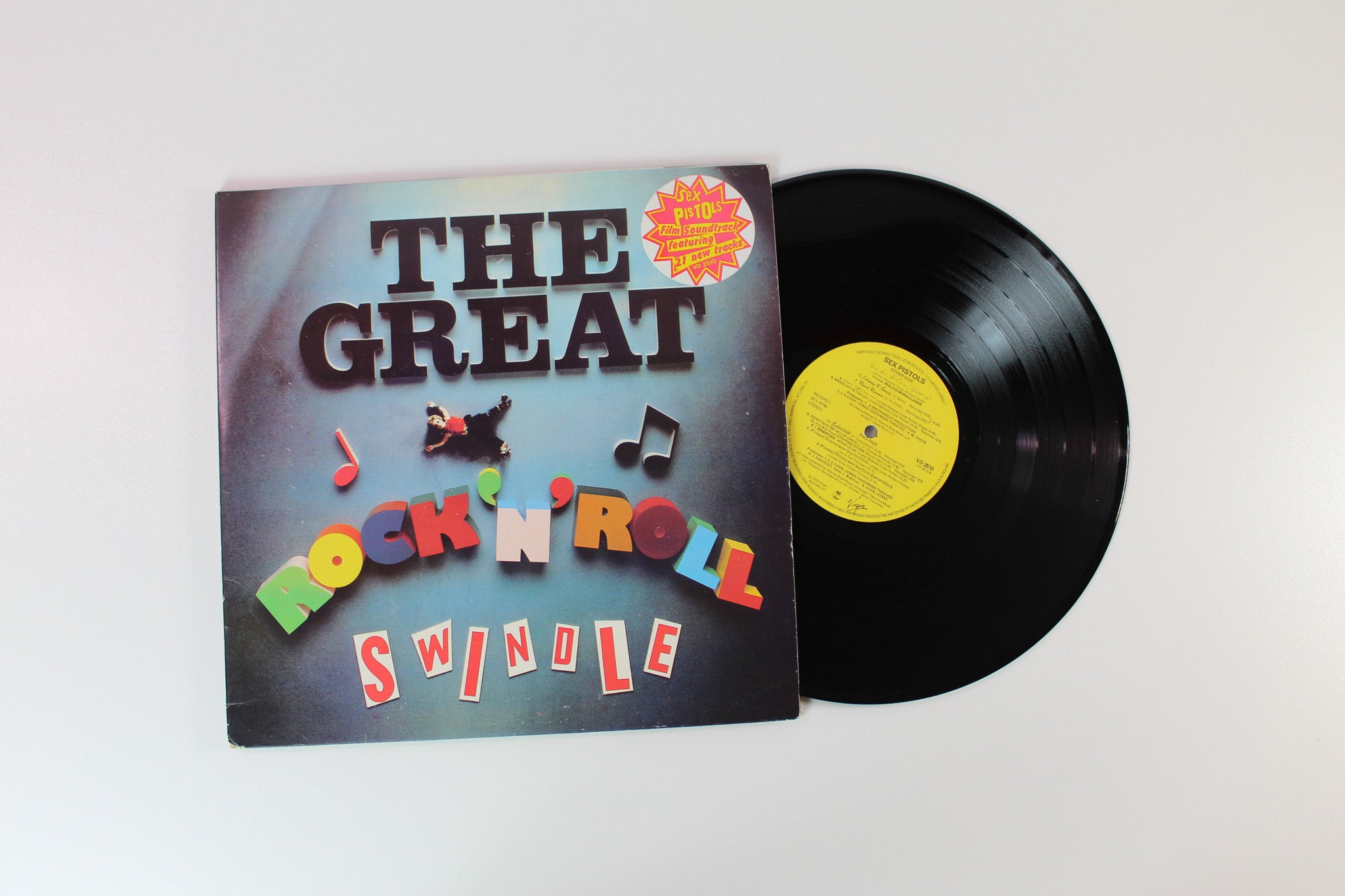 Sex Pistols - The Great Rock 'N' Roll Swindle on Virgin UK Pressing