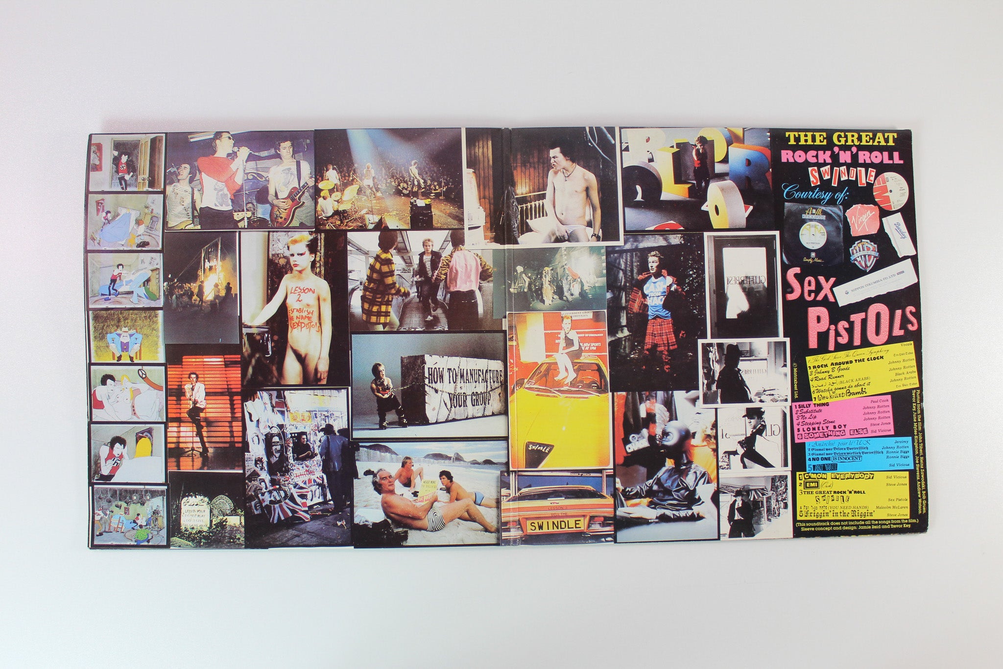 Sex Pistols - The Great Rock 'N' Roll Swindle on Virgin UK Pressing