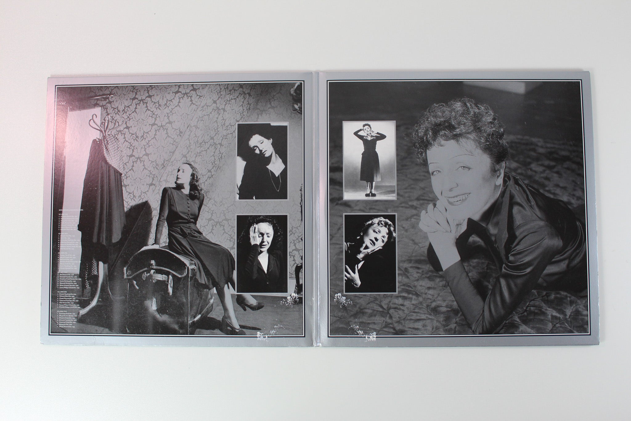 Edith Piaf - The Platinum Collection on Not Now Music White Vinyl