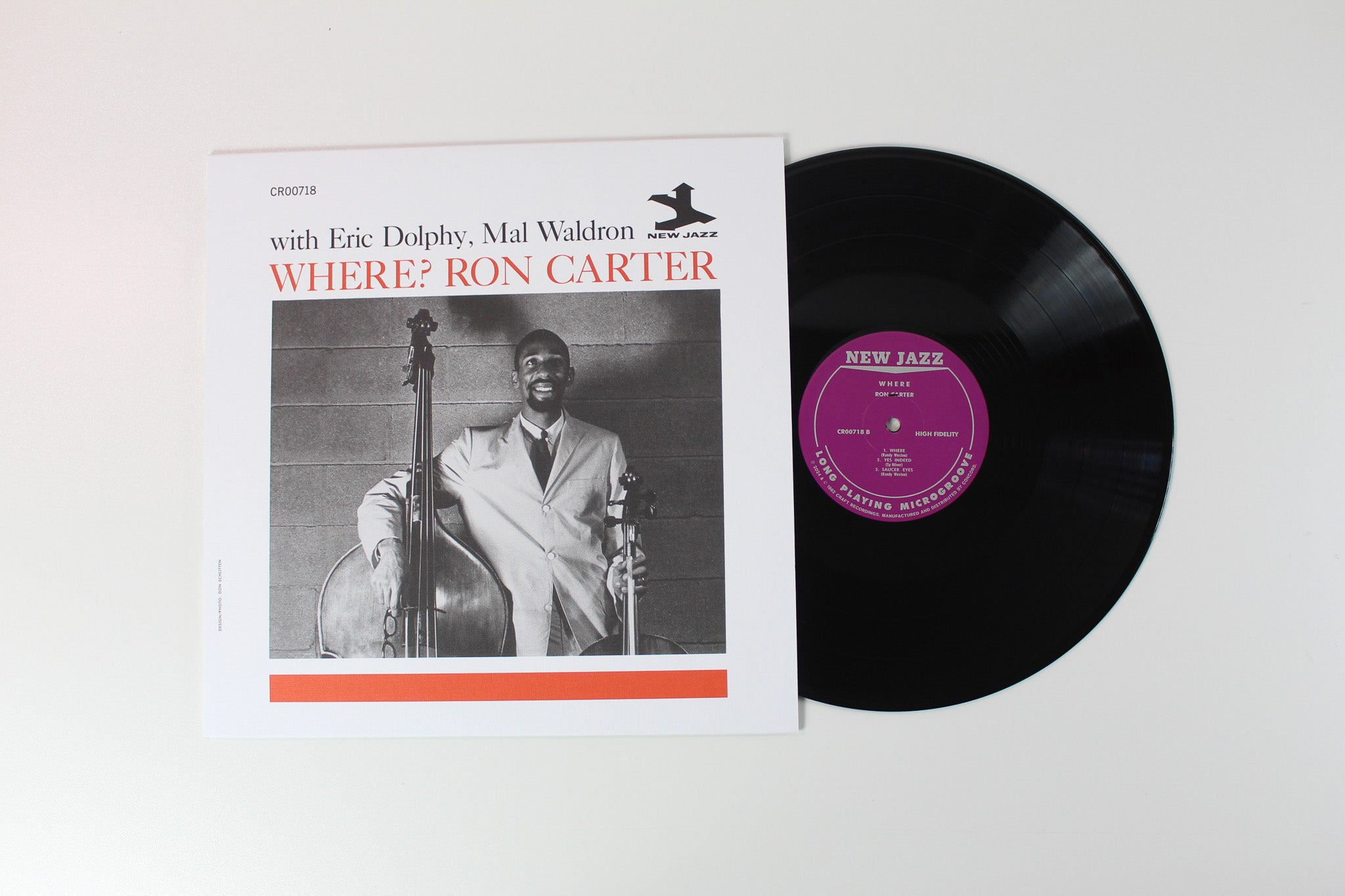 Ron Carter - Where? on Craft Recordings OJC Reissue