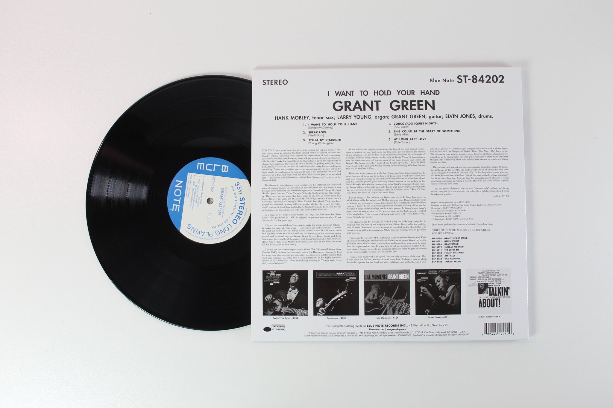 Grant Green - I Want To Hold Your Hand on Blue Note Tone Poet Series Reissue