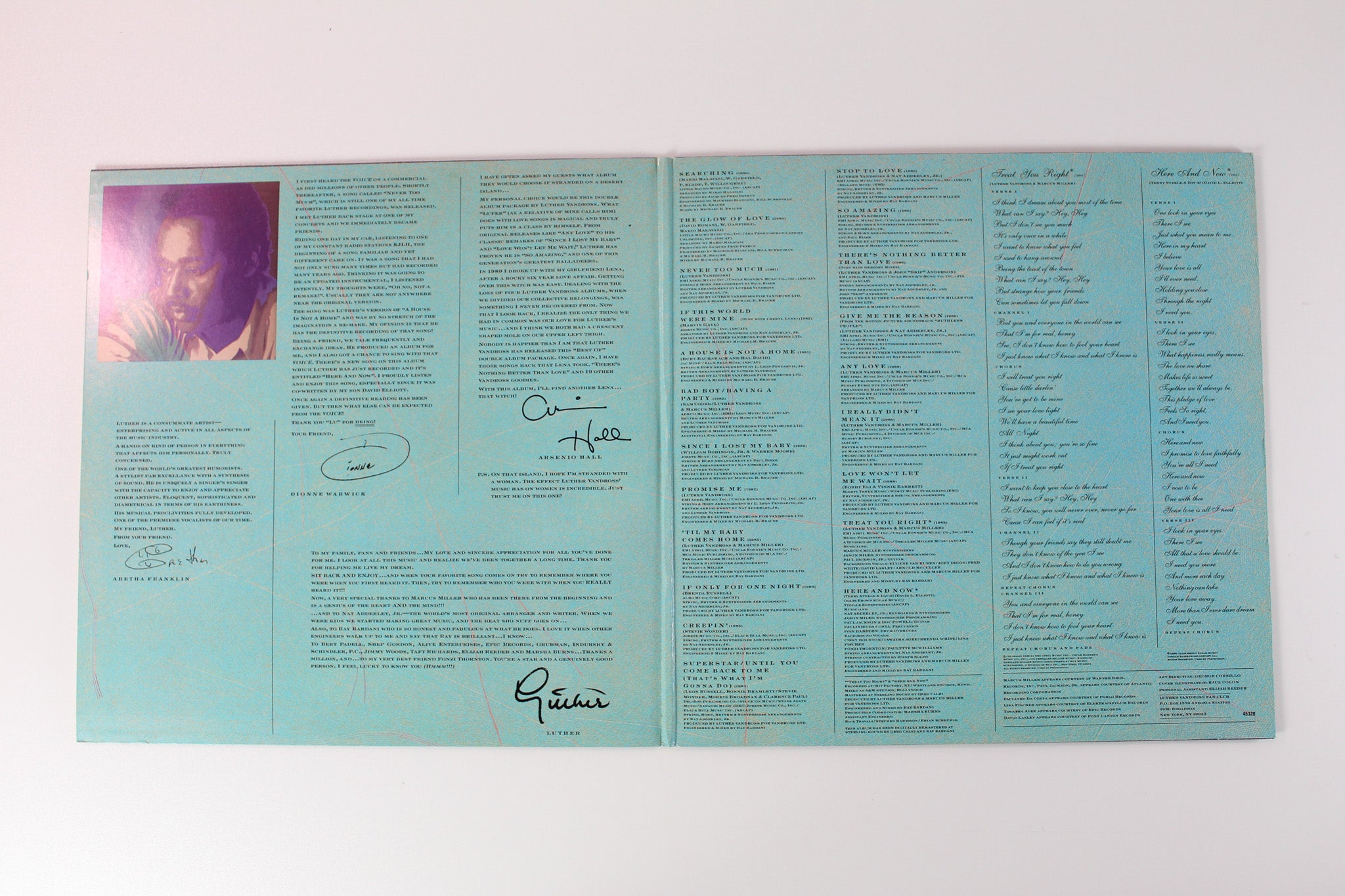 Luther Vandross - The Best Of Luther Vandross - The Best Of Love on Epic