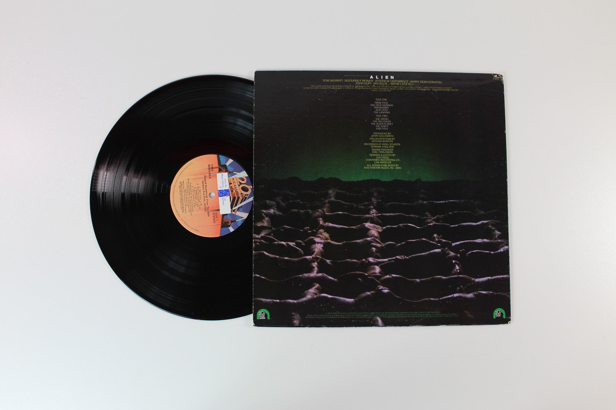 Jerry Goldsmith - Alien (Original Soundtrack) on 20th Century Fox