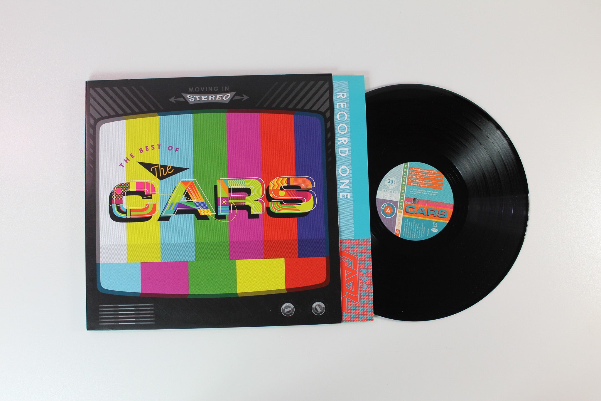 The Cars - Moving In Stereo: The Best Of The Cars on Elektra Rhino
