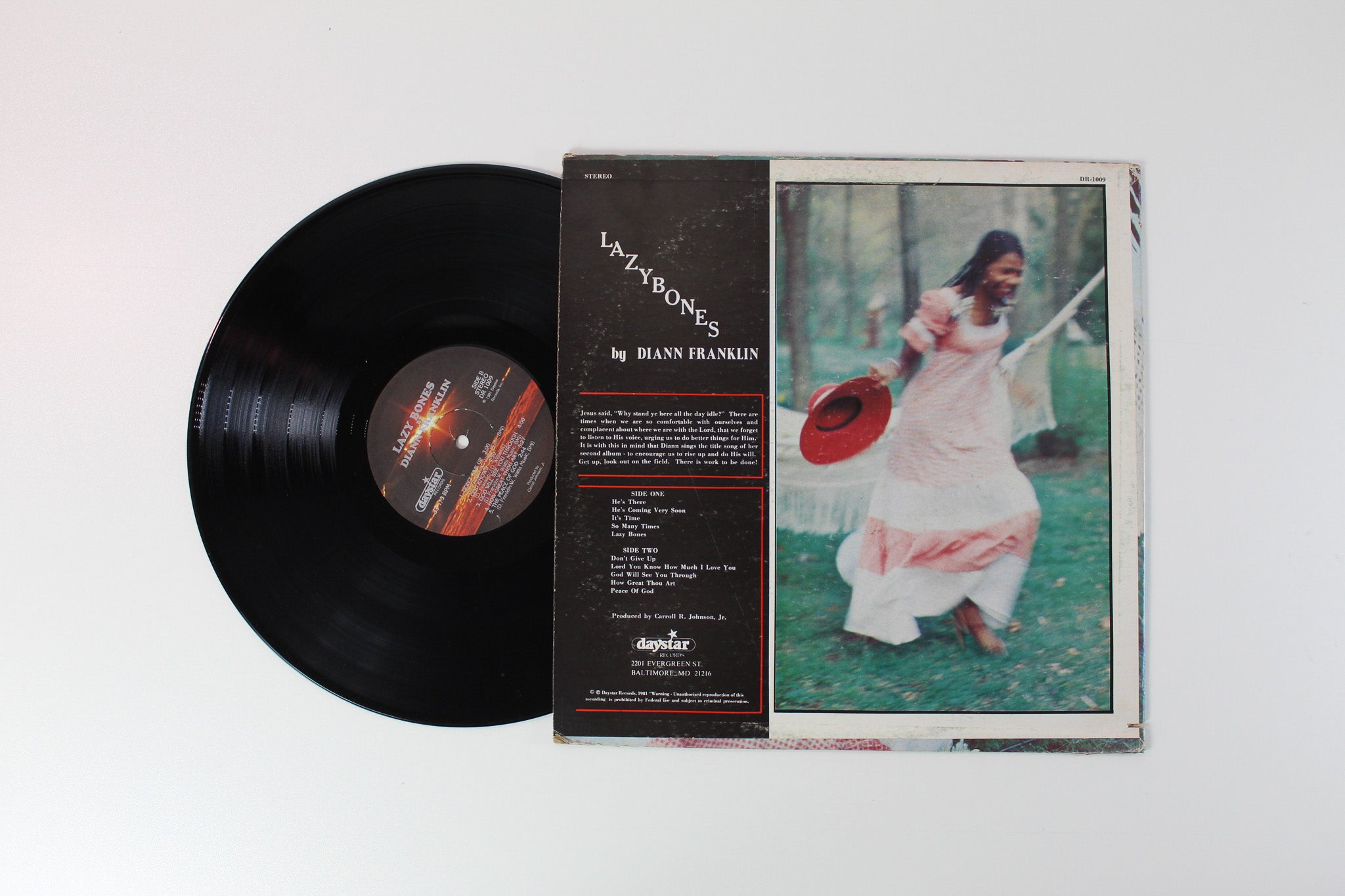 Diann Franklin - Lazy Bones on Daystar