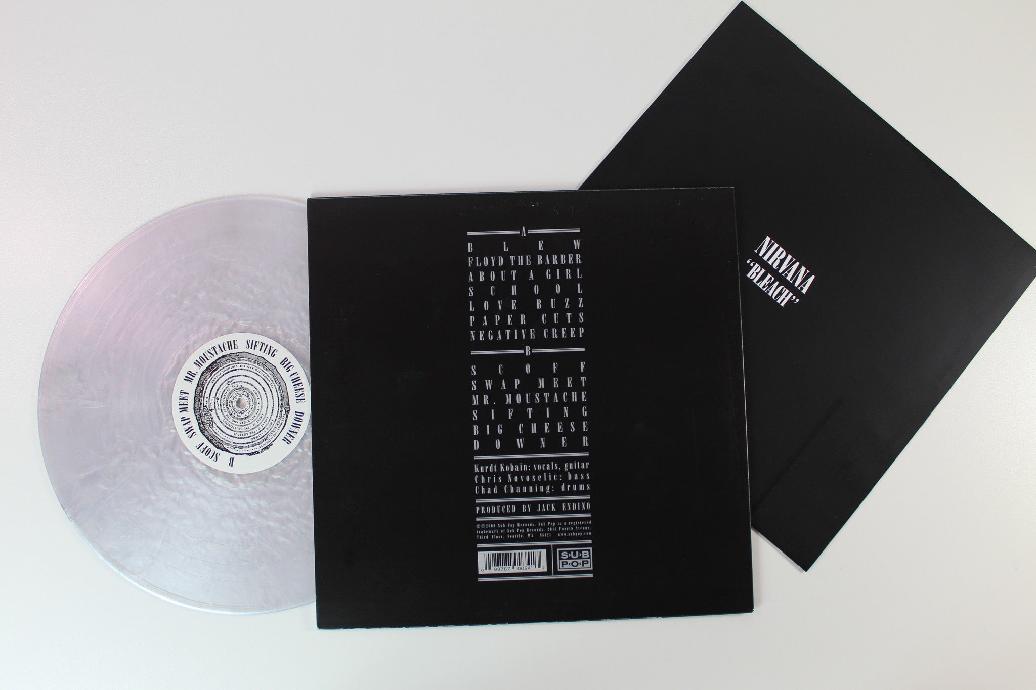 Nirvana - Bleach on Sub Pop Ltd Moon Grey Reissue