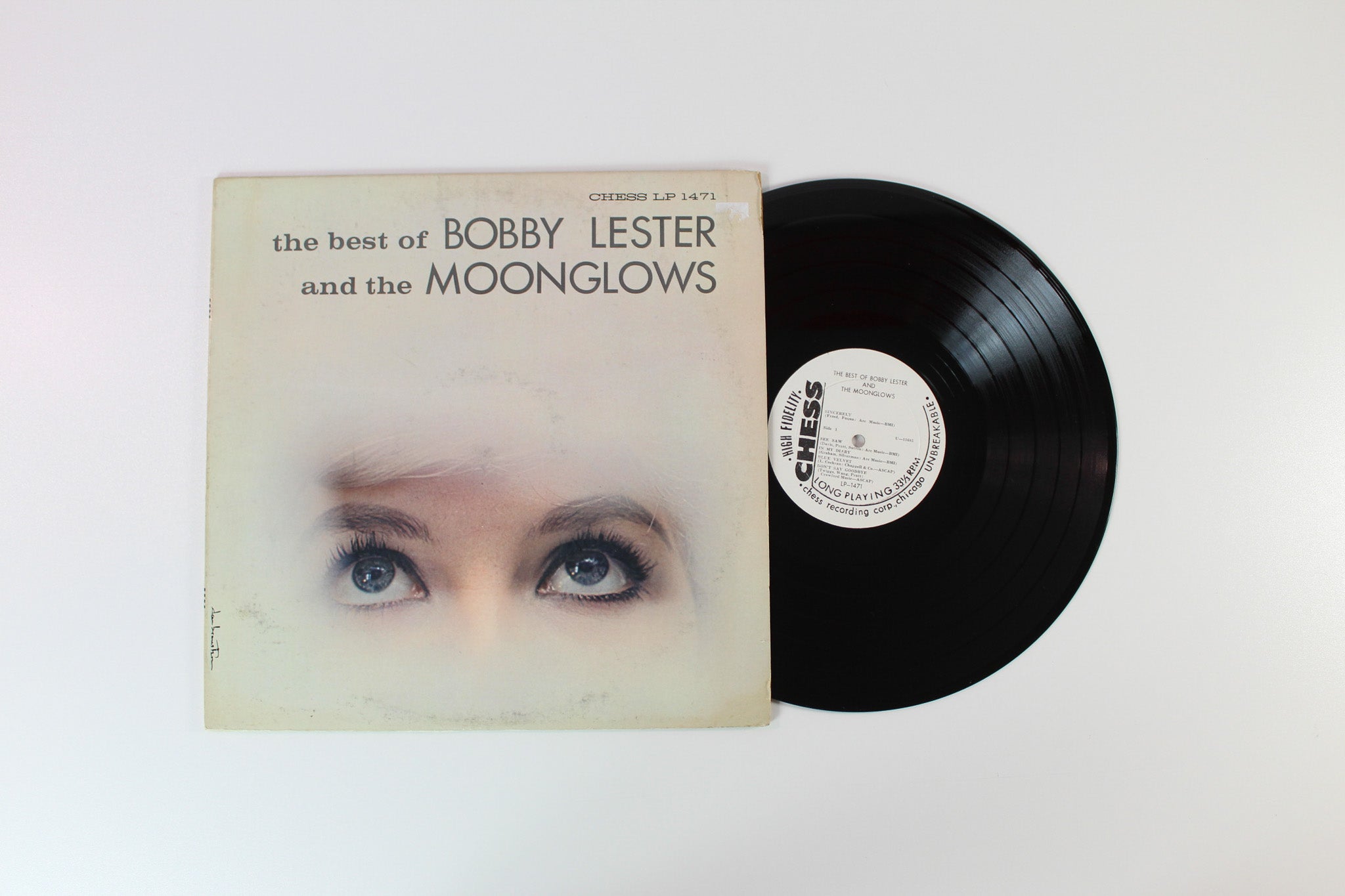 Bobby Lester - The Best Of Bobby Lester And The Moonglows on Chess Promo