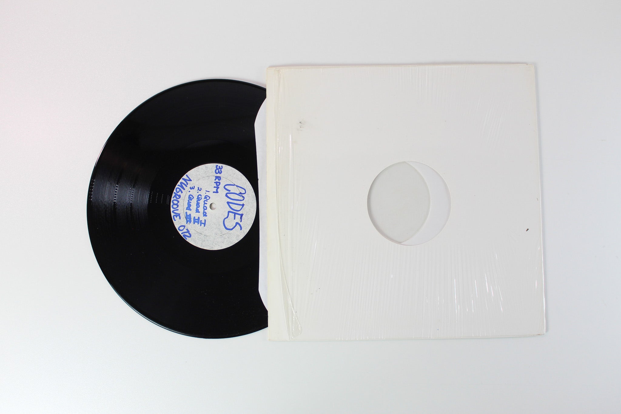 Code 6 - Second Chapter on Nu Groove Test Pressing 45 RPM 12" Single