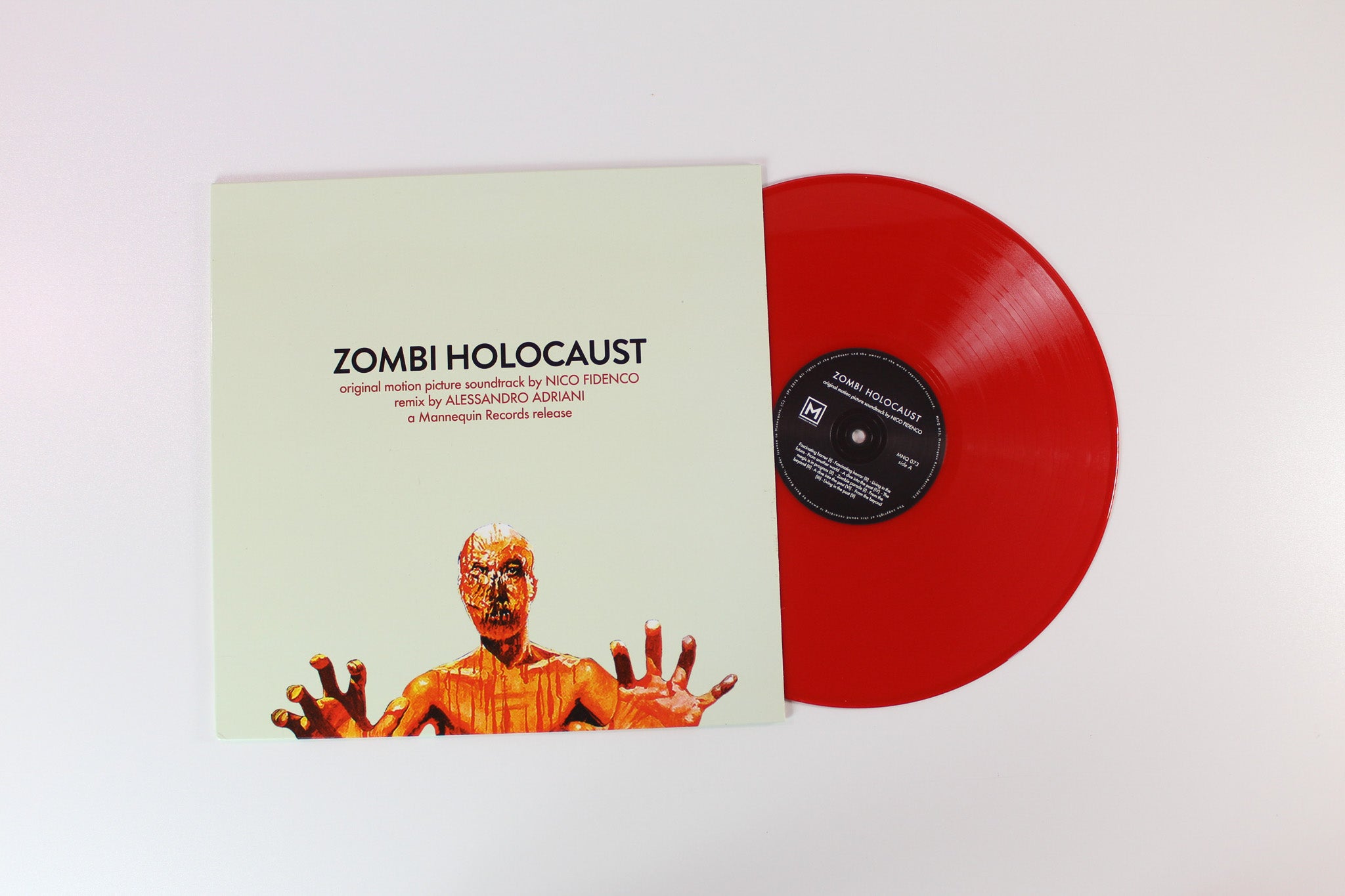 Nico Fidenco - Zombi Holocaust on Mannequin Red Vinyl