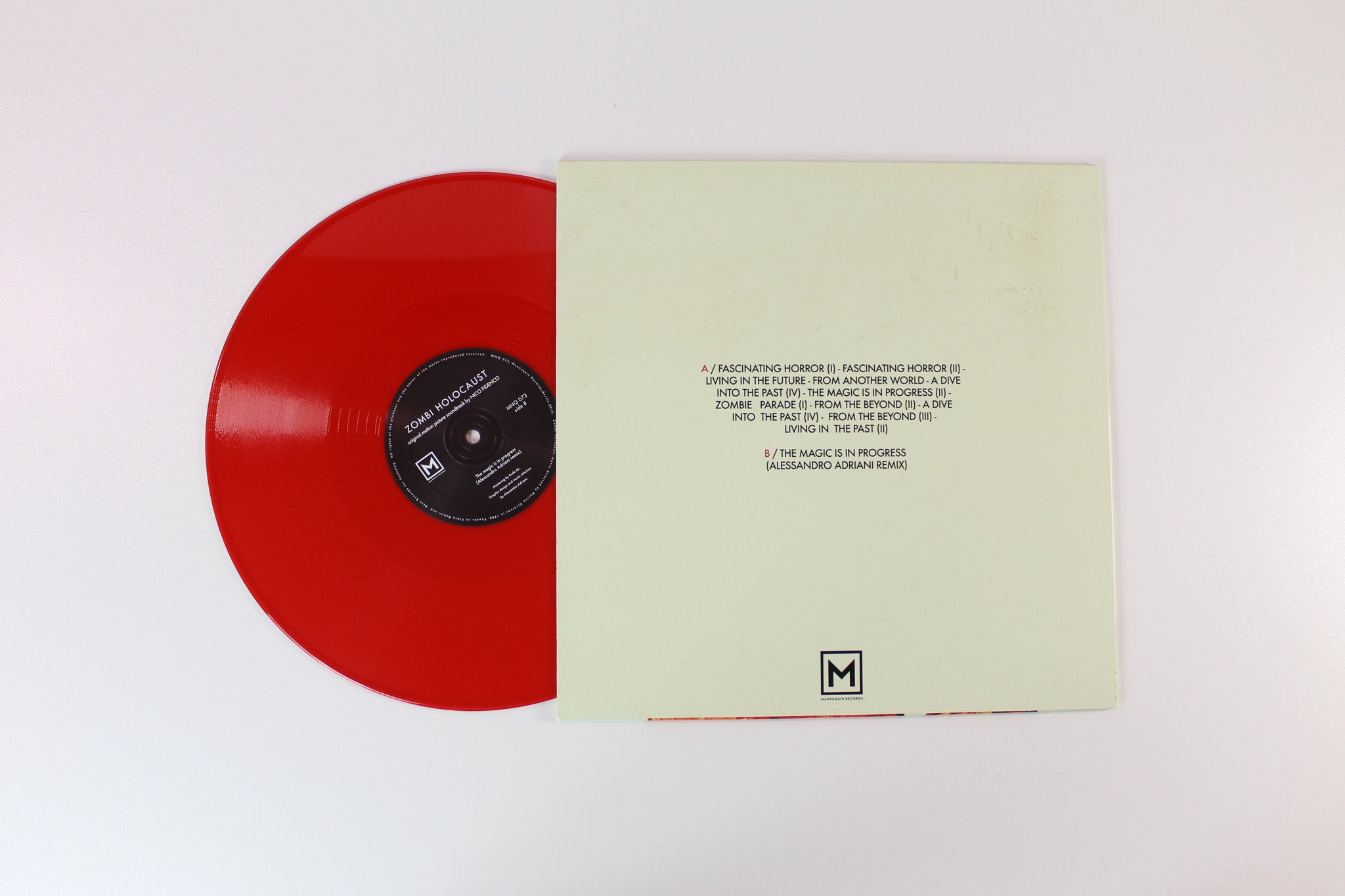 Nico Fidenco - Zombi Holocaust on Mannequin Red Vinyl