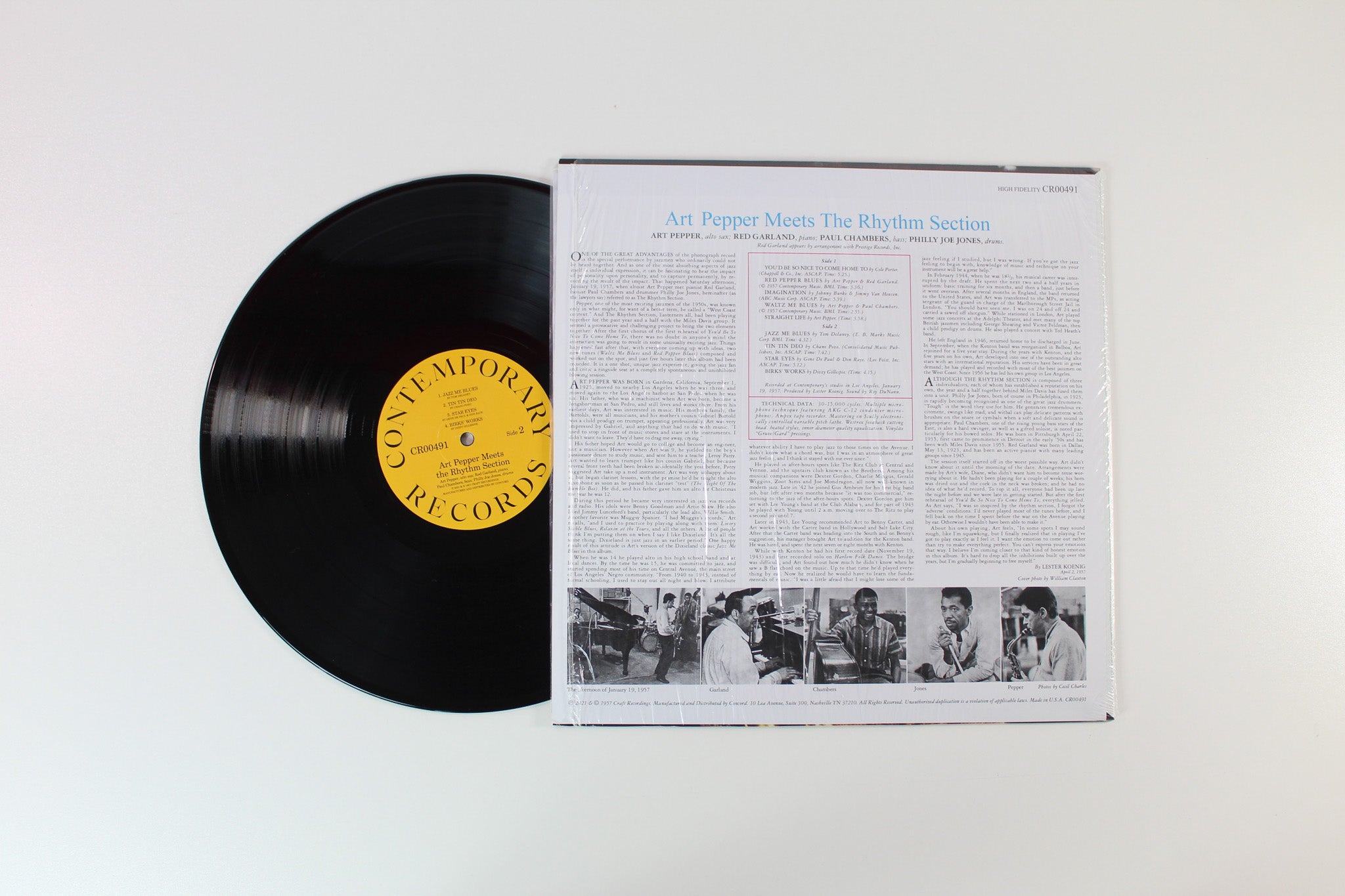 Art Pepper - Art Pepper Meets The Rhythm Section on Craft Recordings RSD 2022 Reissue