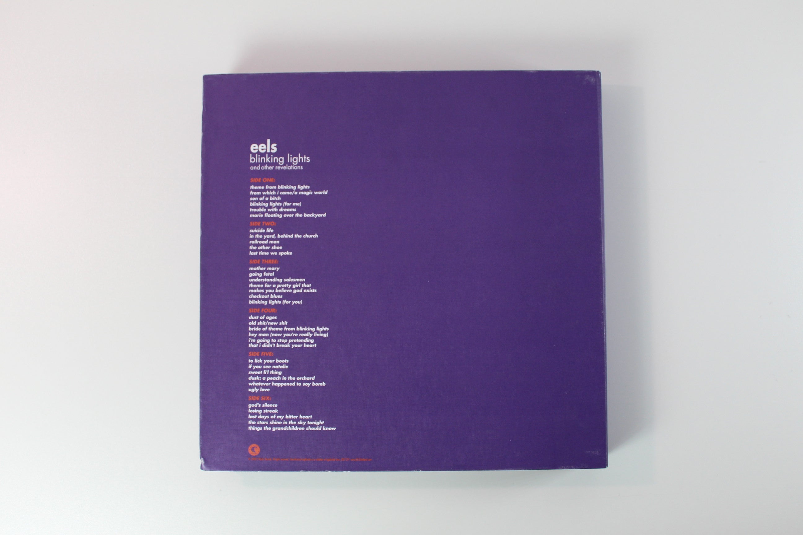 Eels - Blinking Lights And Other Revelations on E Works Ltd Numbered 180 Gram Reissue