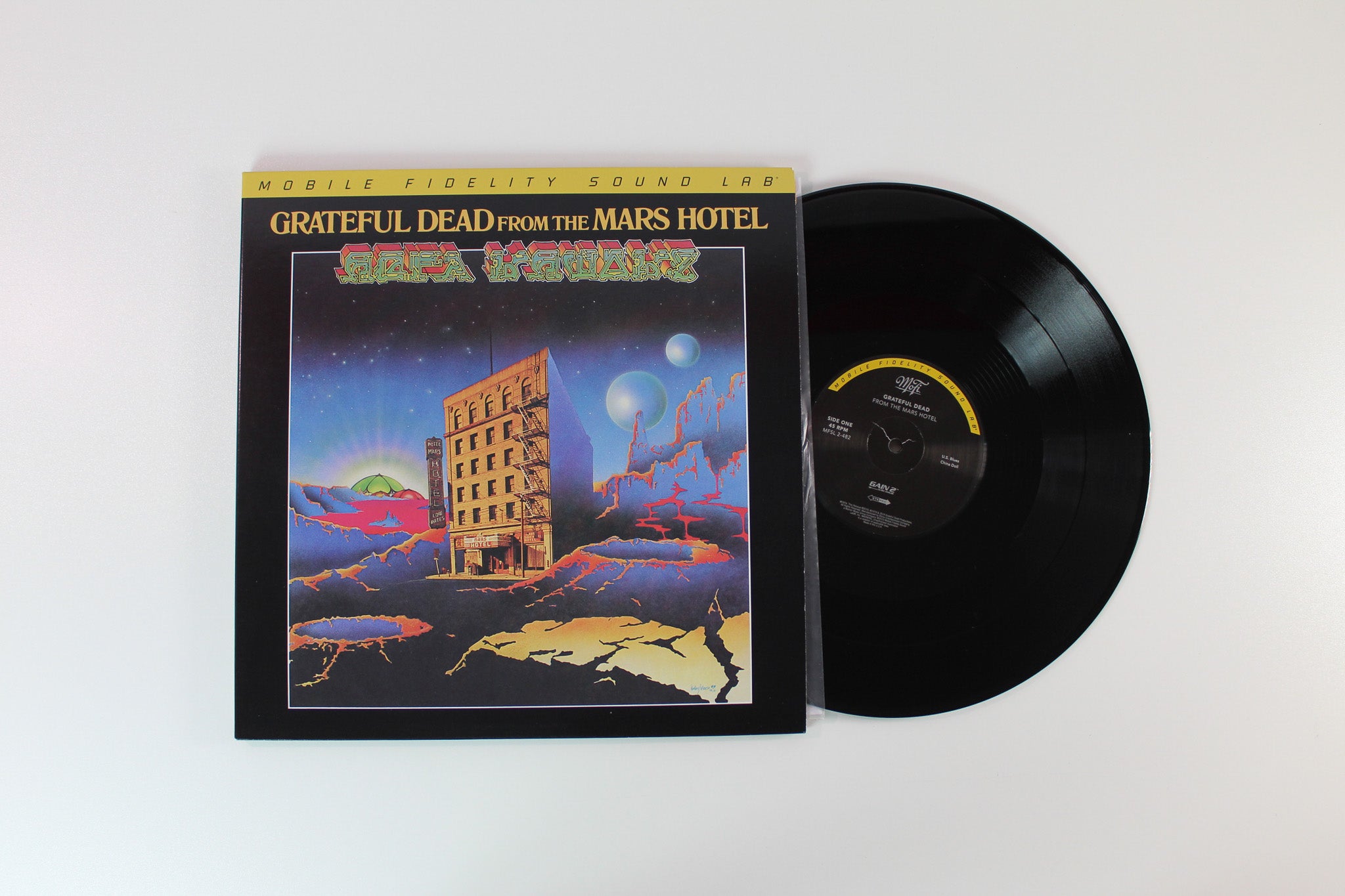 The Grateful Dead - From The Mars Hotel on Mobile Fidelity Sound Lab Ltd Numbered 45 RPM 180 Gram Reissue