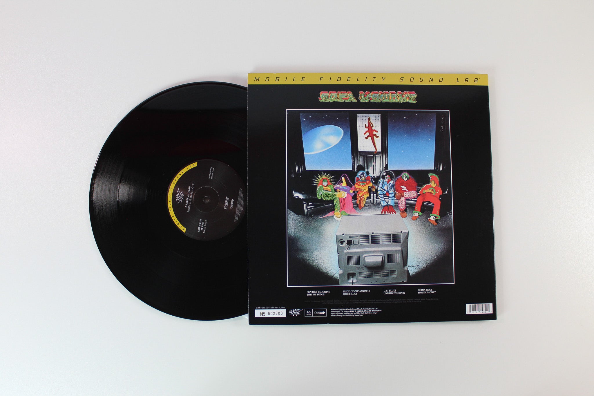 The Grateful Dead - From The Mars Hotel on Mobile Fidelity Sound Lab Ltd Numbered 45 RPM 180 Gram Reissue