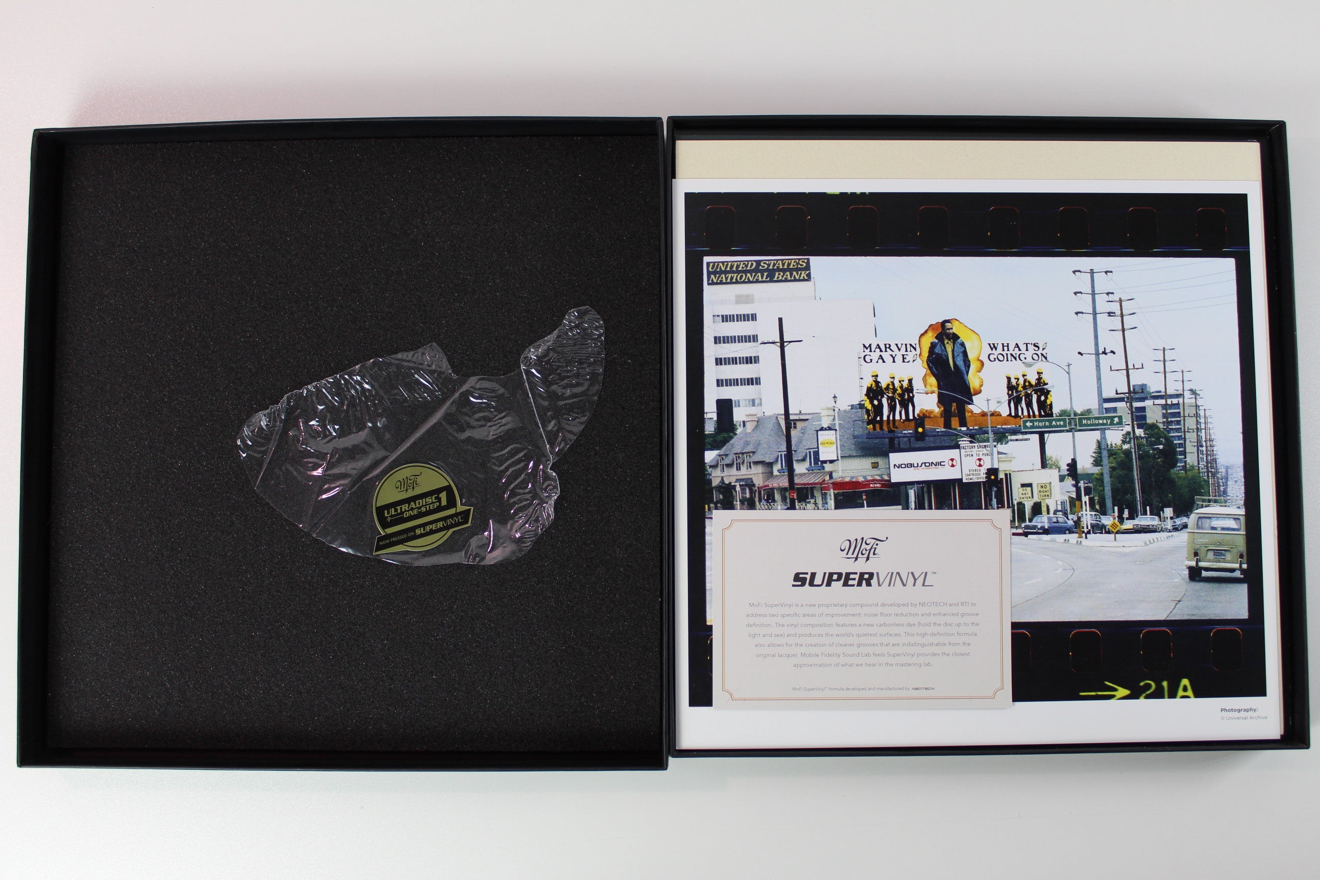 Marvin Gaye - What's Going On on Mobile Fidelity Sound Lab UltraDisc One Step Ltd Number 2 X 12" 45 RPM Reissue Box Set