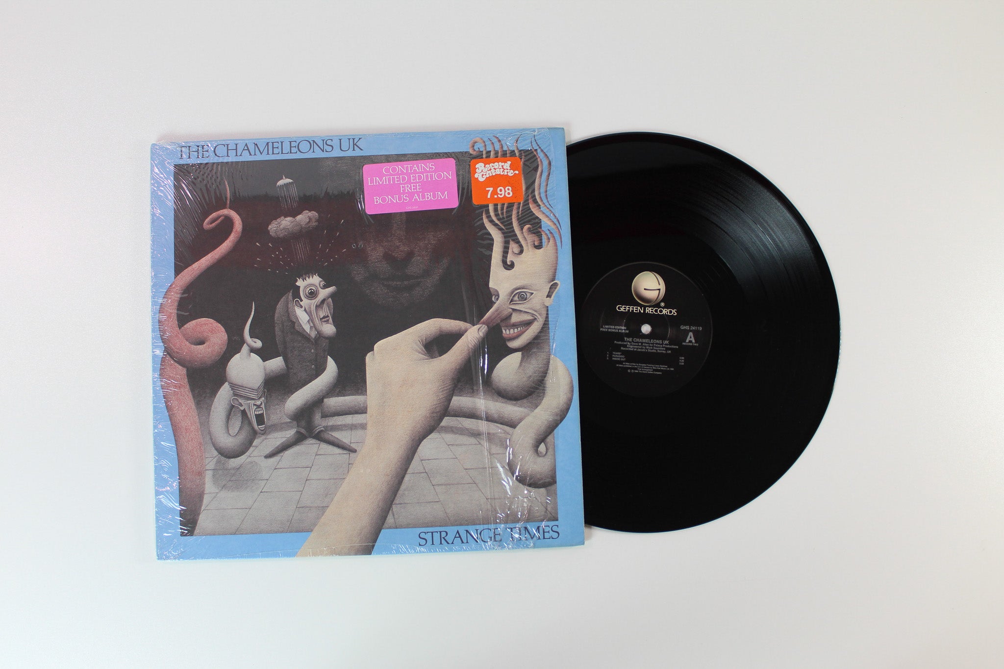 The Chameleons - Strange Times on Geffen With Bonus LP