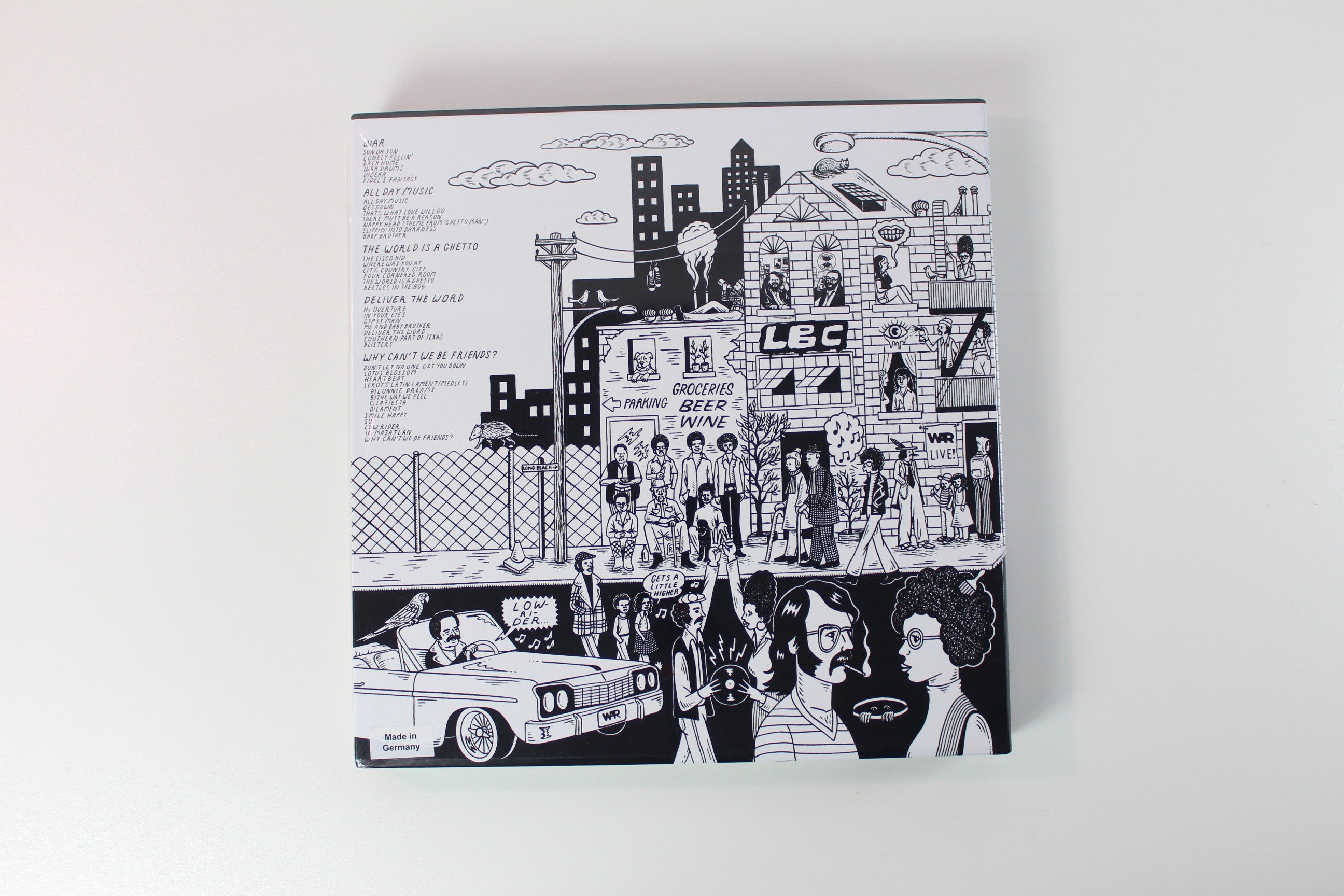 War - The Vinyl: 1971-1975 on Avenue Rhino RSD 2021 Ltd Colored Vinyl Box Set Reissue