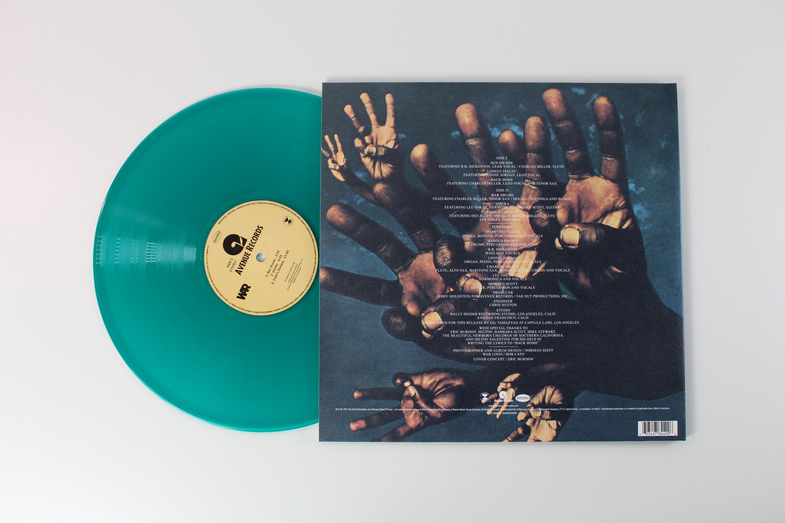War - The Vinyl: 1971-1975 on Avenue Rhino RSD 2021 Ltd Colored Vinyl Box Set Reissue