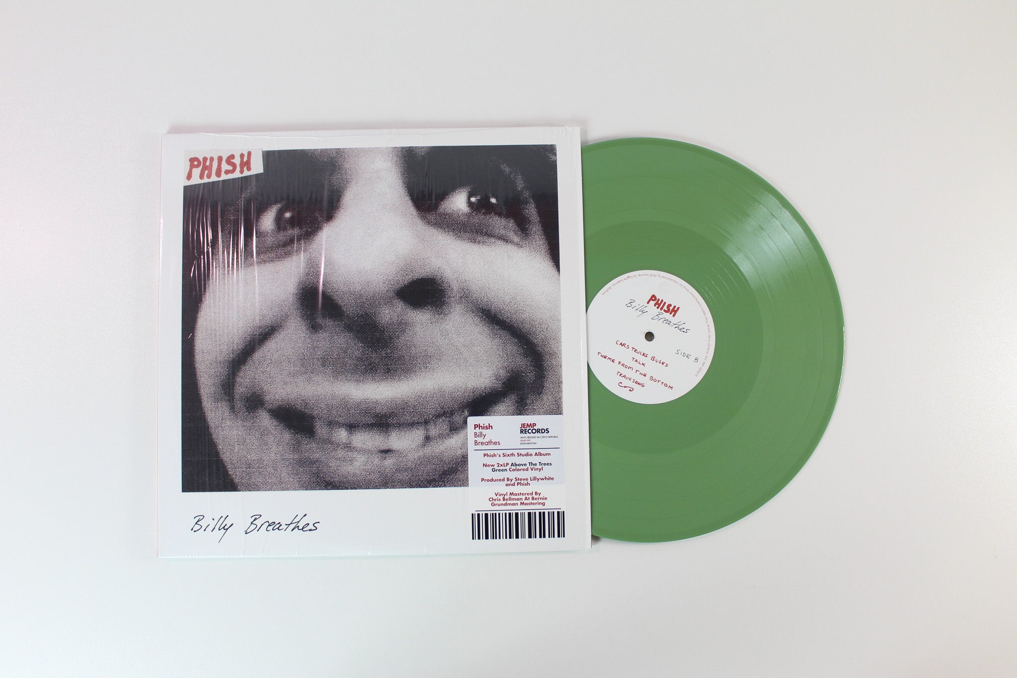 Phish - Billy Breathes on Jemp Green Vinyl Reissue
